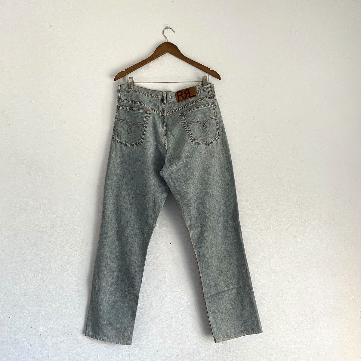 RRL blue jeans