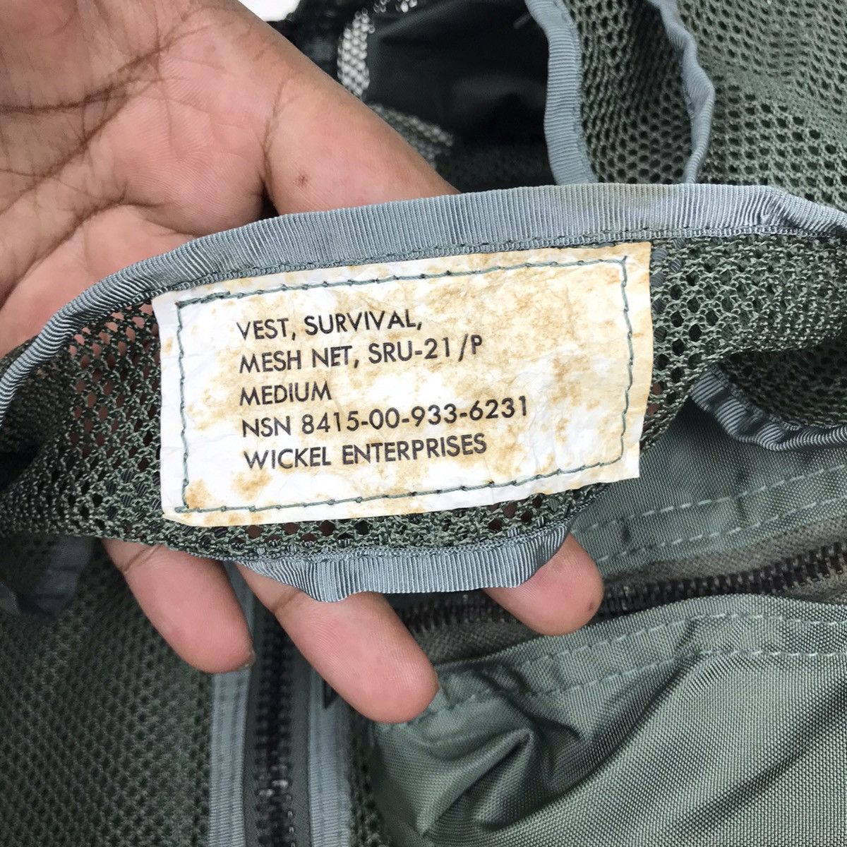 Vintage Vintage 70/80s Army Tactical Issue Survival Vest Jacket Size US M / EU 48-50 / 2 - 7 Thumbnail