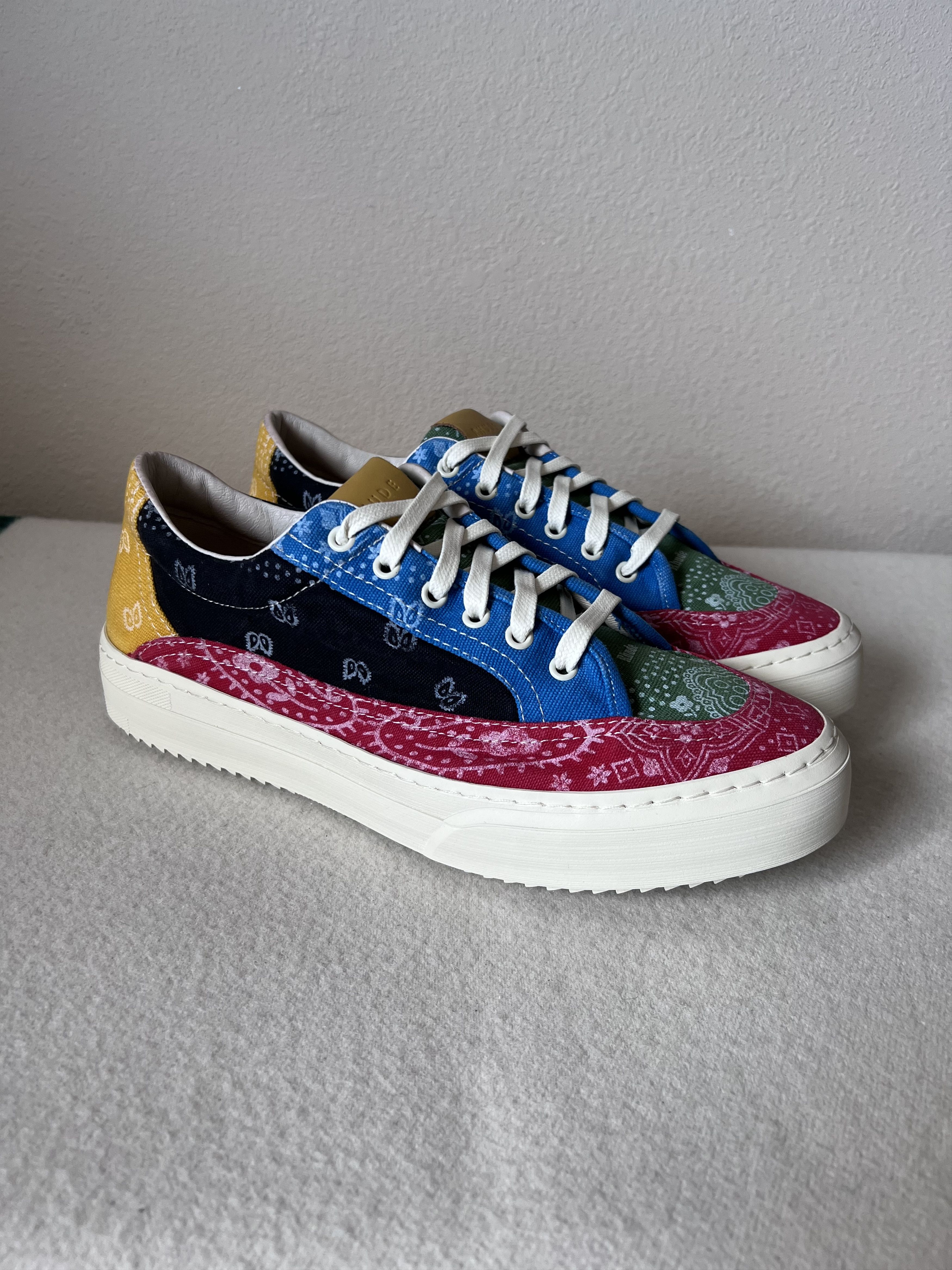 Rhude Rhude V2 Bandana Sneakers Multicolor Size US 9 / EU 42 - 1 Thumbnail