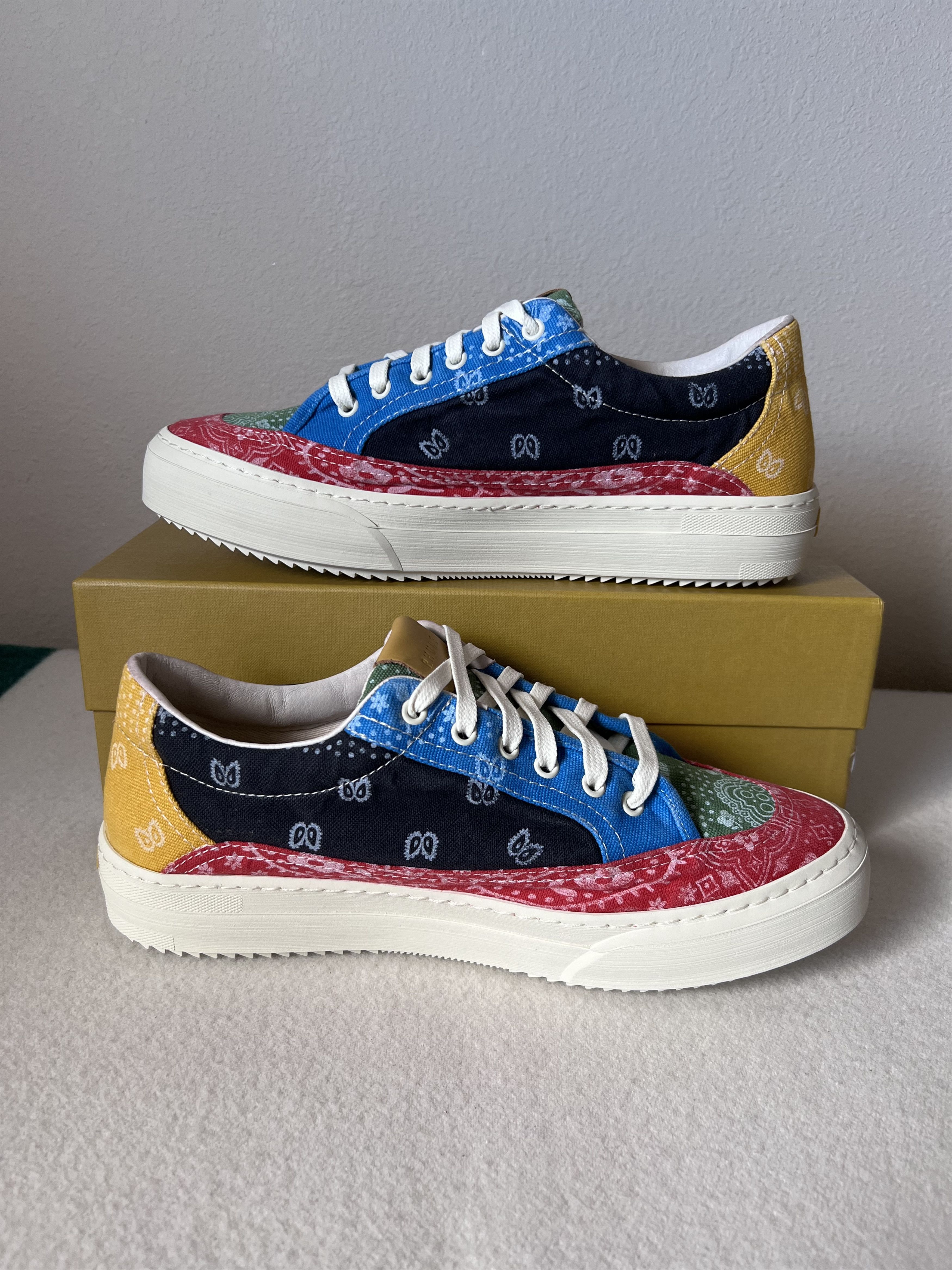 Rhude Rhude V2 Bandana Sneakers Multicolor Size US 9 / EU 42 - 3 Thumbnail