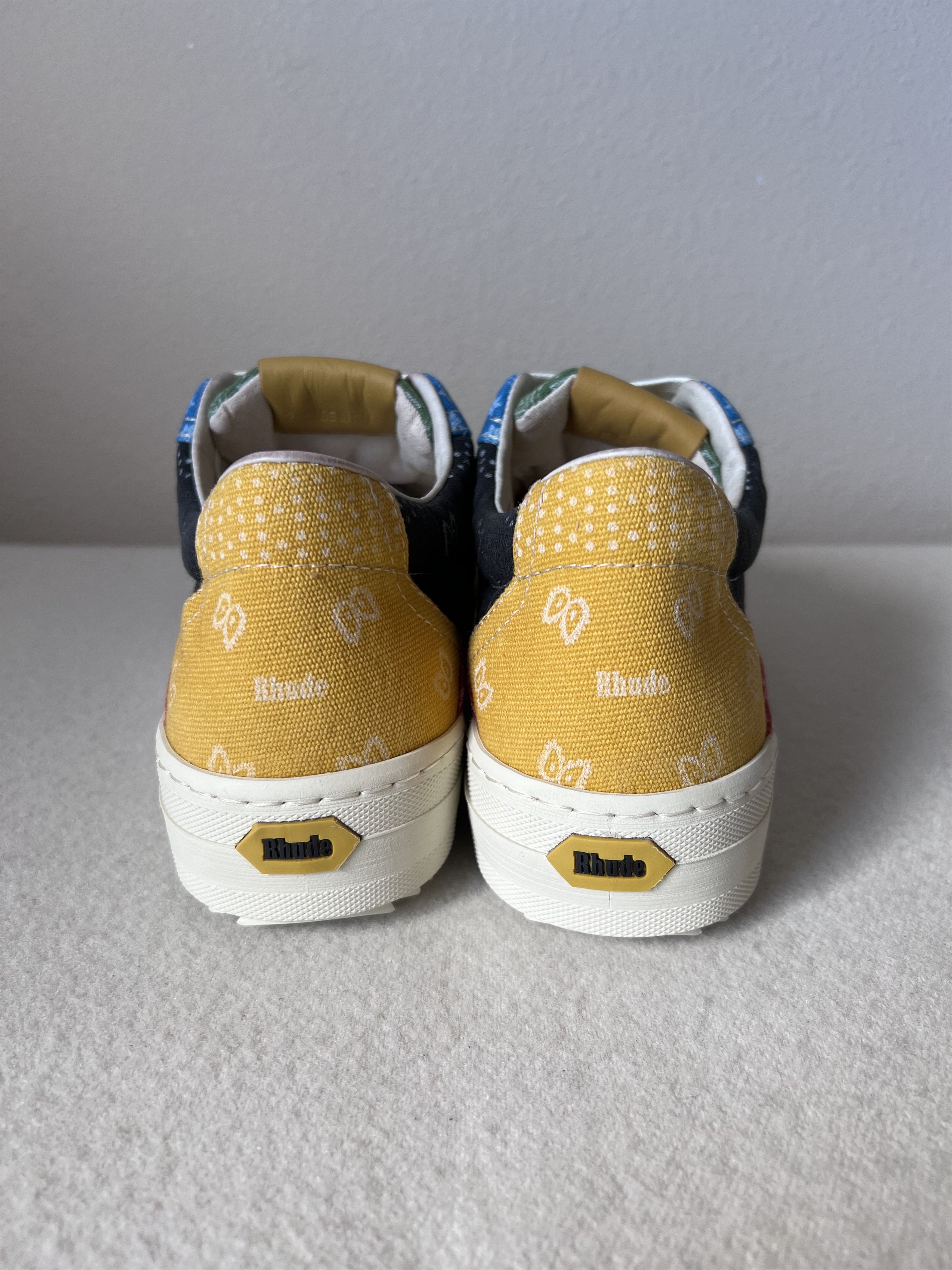 Rhude Rhude V2 Bandana Sneakers Multicolor Size US 9 / EU 42 - 5 Thumbnail
