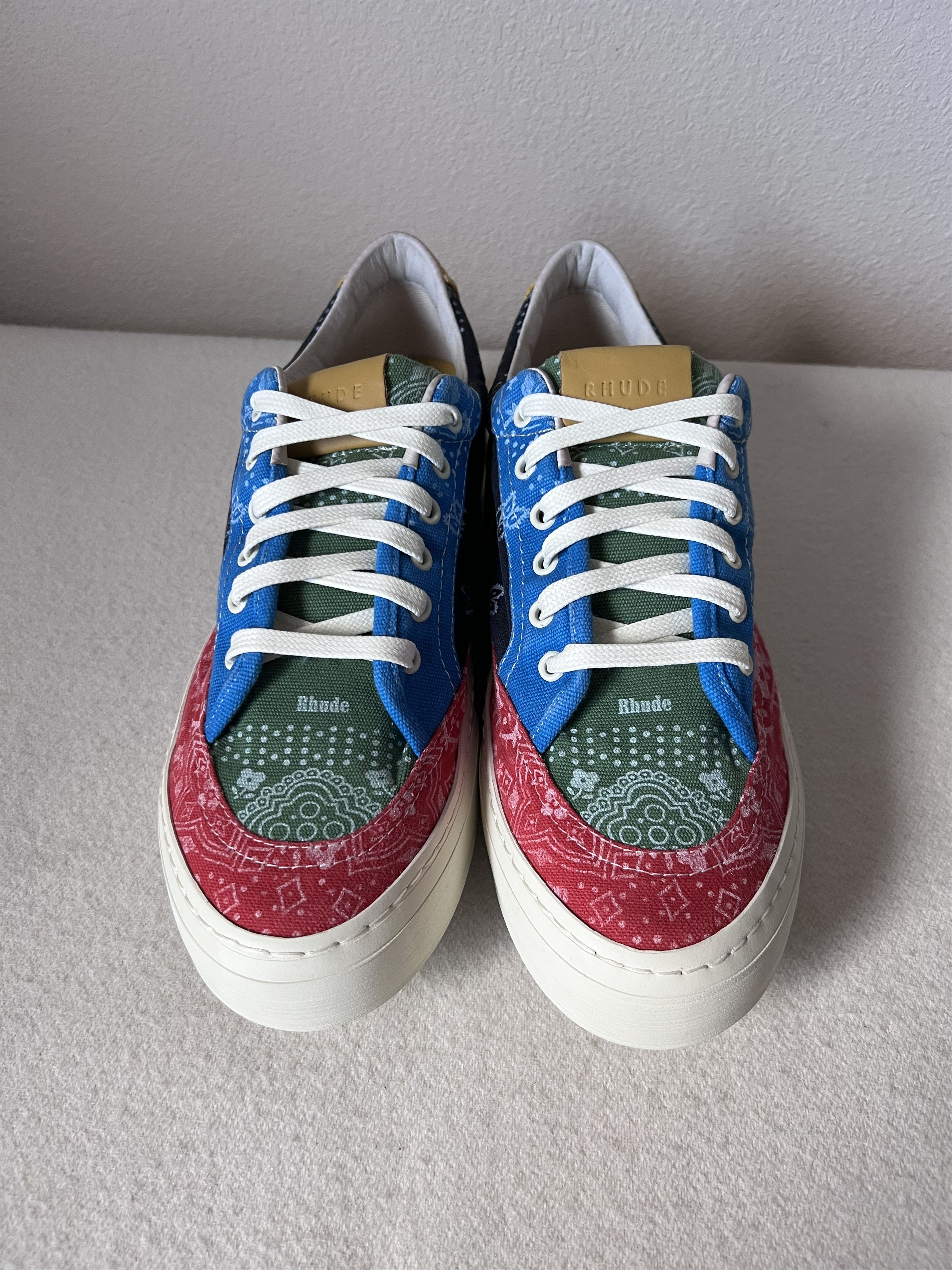 Rhude Rhude V2 Bandana Sneakers Multicolor Size US 9 / EU 42 - 4 Thumbnail