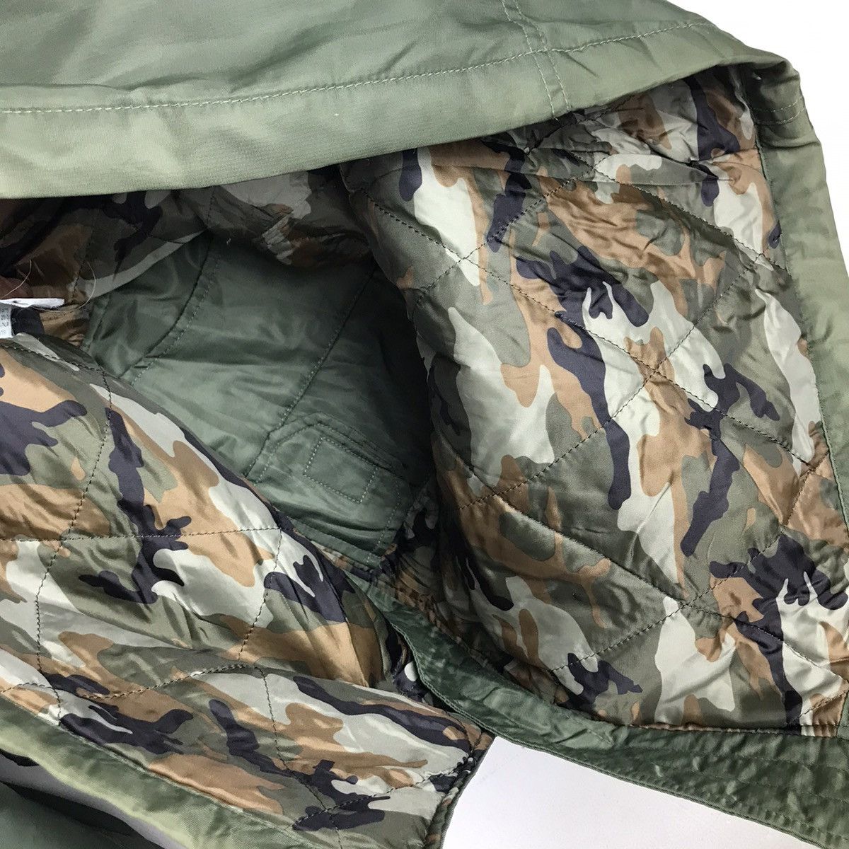 Designer × Japanese Brand × Vintage Vintage Japanese Semantic design Army Hooded Parka Jacket Size US M / EU 48-50 / 2 - 19 Thumbnail