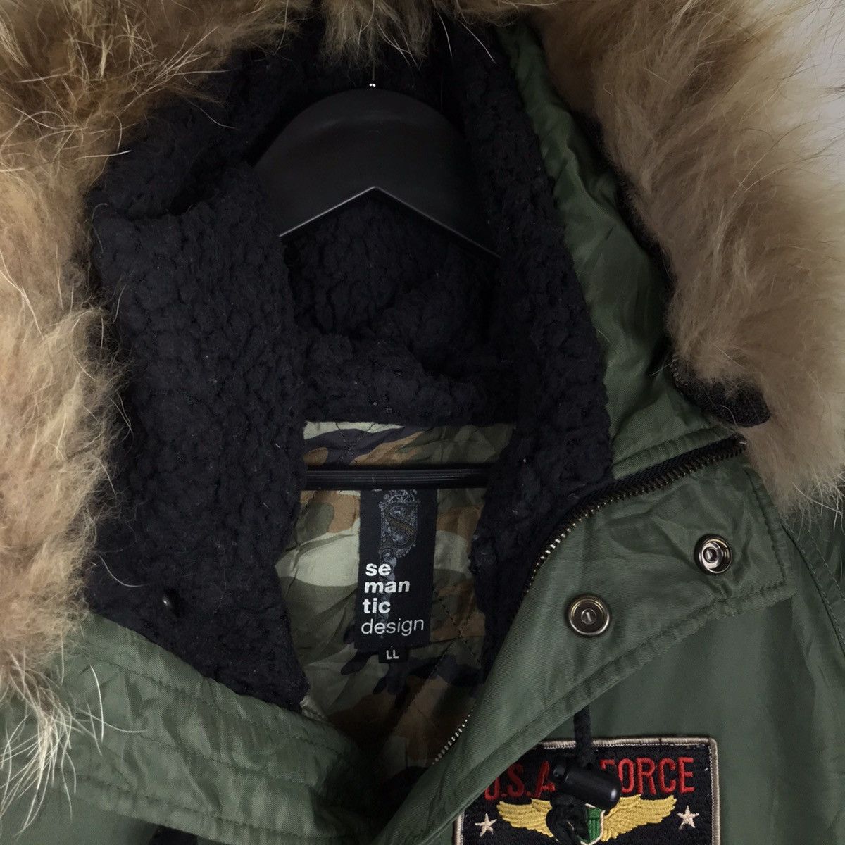 Designer × Japanese Brand × Vintage Vintage Japanese Semantic design Army Hooded Parka Jacket Size US M / EU 48-50 / 2 - 6 Thumbnail