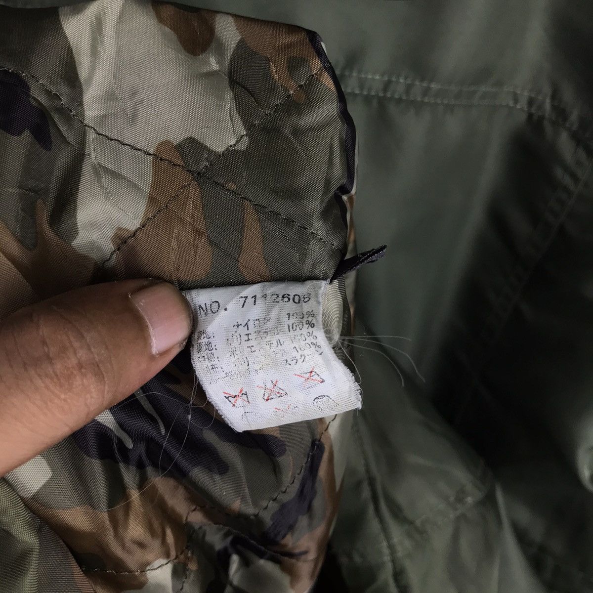 Designer × Japanese Brand × Vintage Vintage Japanese Semantic design Army Hooded Parka Jacket Size US M / EU 48-50 / 2 - 18 Thumbnail