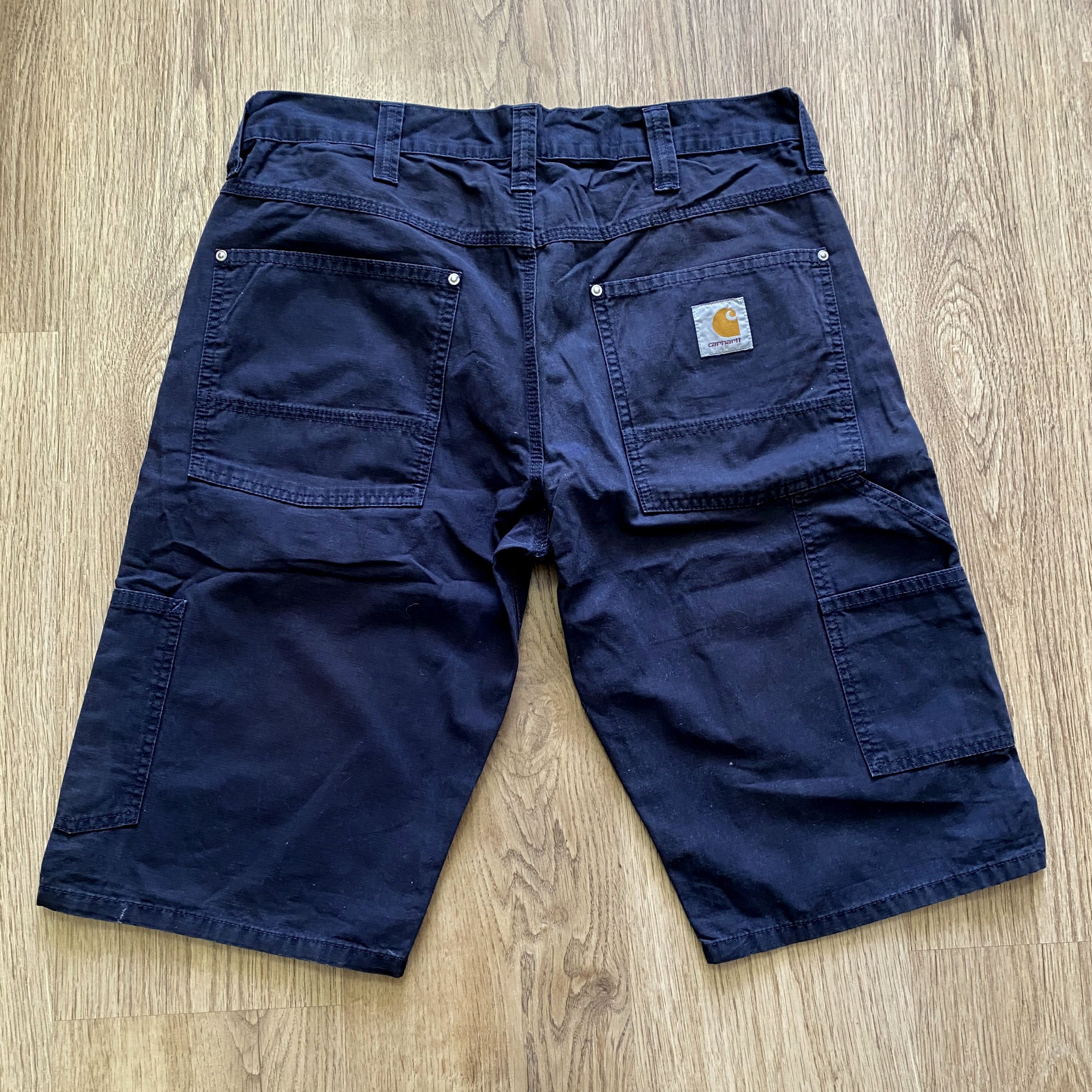 Carhartt CARHARTT Airex Bermuda Carpenter Multipocket Cargo Short WIP Size US 31 - 2 Thumbnail