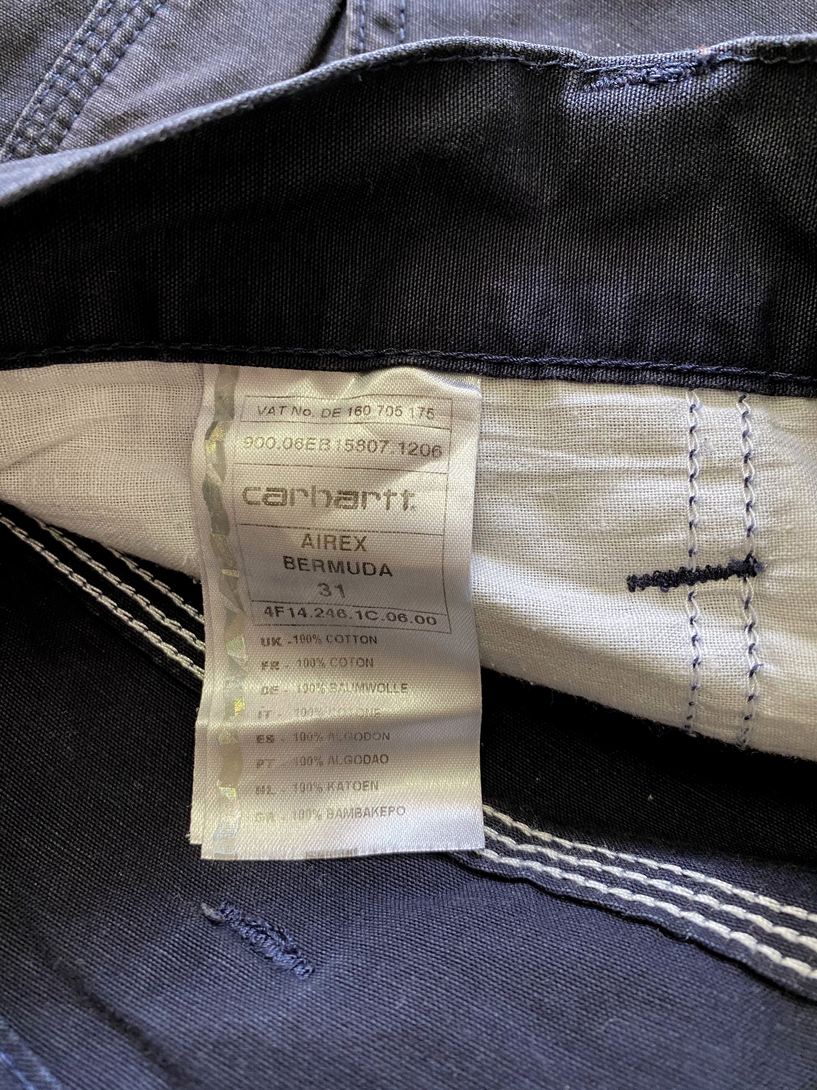 Carhartt CARHARTT Airex Bermuda Carpenter Multipocket Cargo Short WIP Size US 31 - 6 Thumbnail