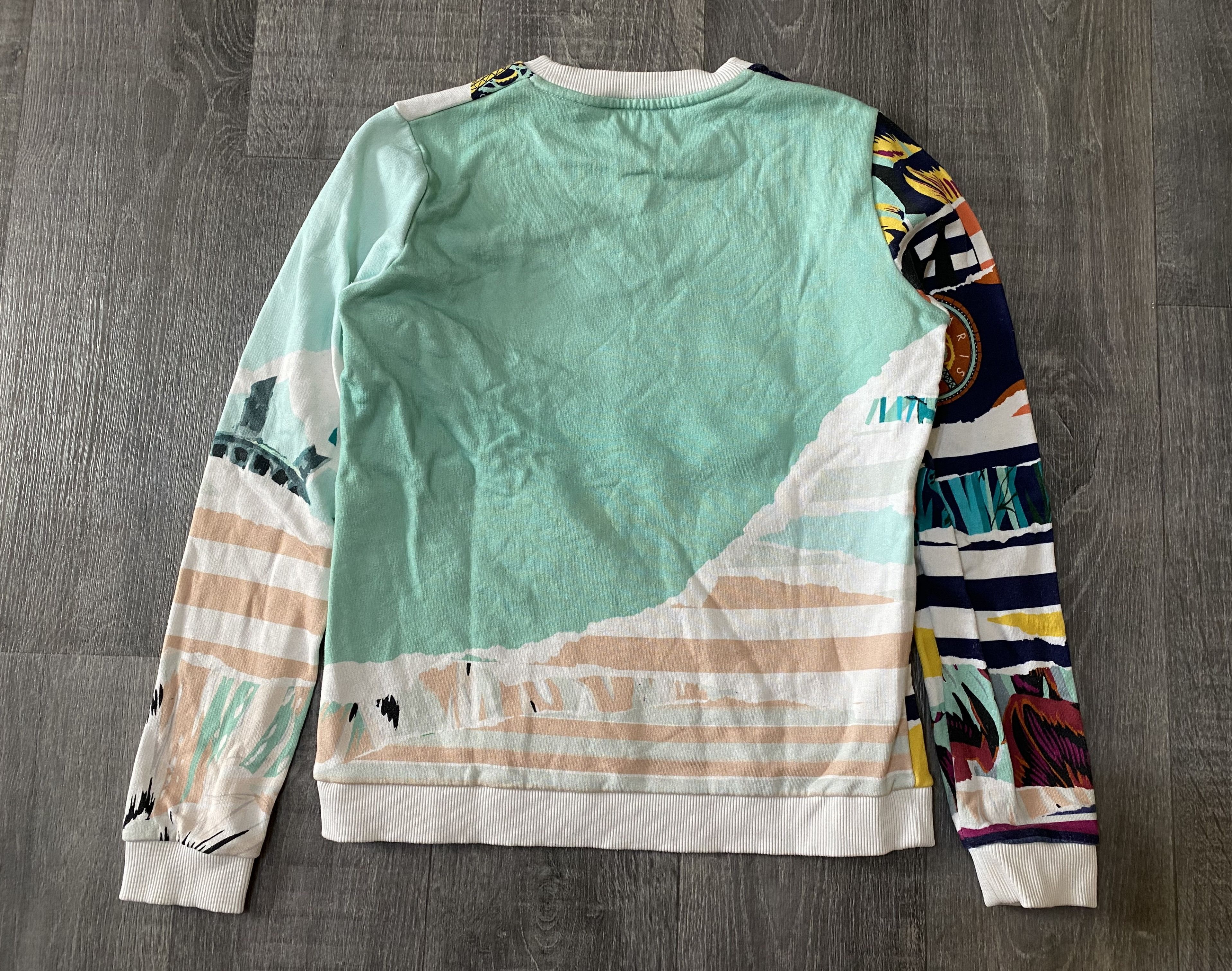 Kenzo Kenzo Multicolor Full Printed Embroidered Logo Sweatshirt Size US S / EU 44-46 / 1 - 4 Thumbnail