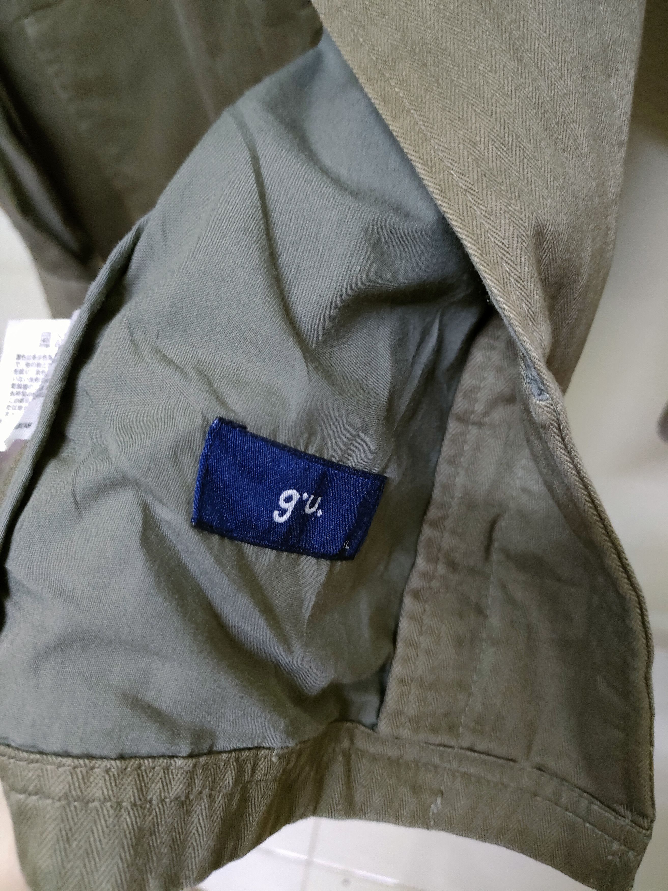 Other Herringbone Twill Military Jacket Style By G.U Size US XL / EU 56 / 4 - 6 Thumbnail