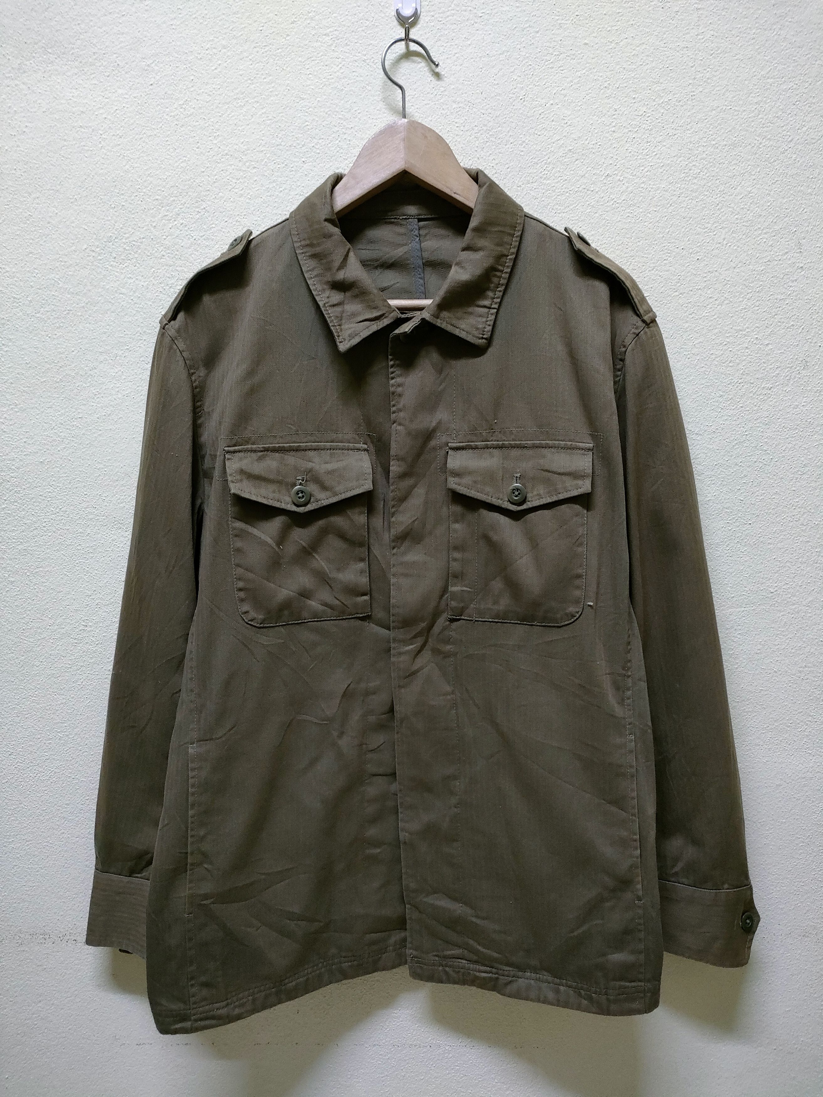 argue VINTAGE TWILLCOTTON MILITARYJACKET