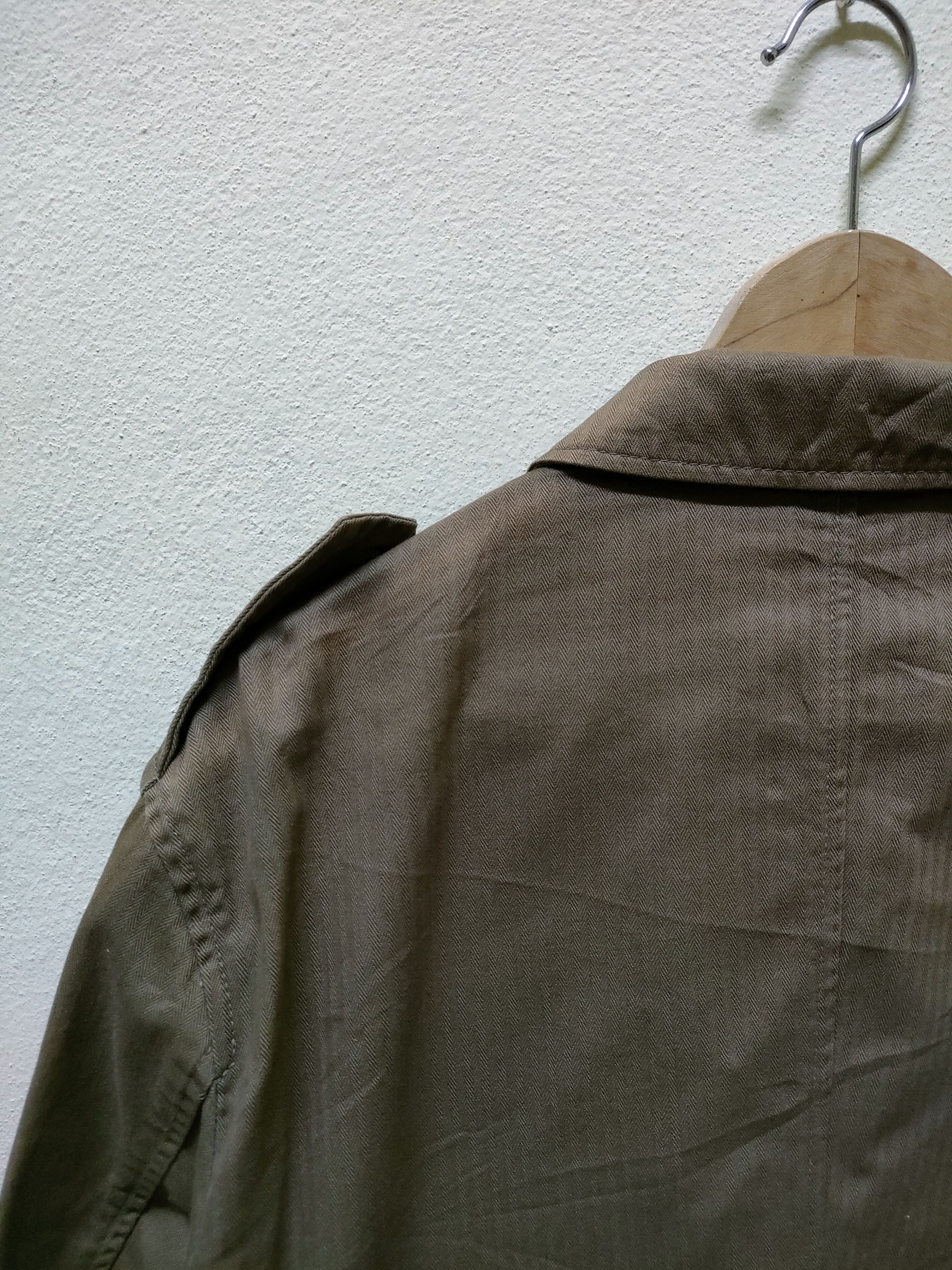 Other Herringbone Twill Military Jacket Style By G.U Size US XL / EU 56 / 4 - 2 Thumbnail