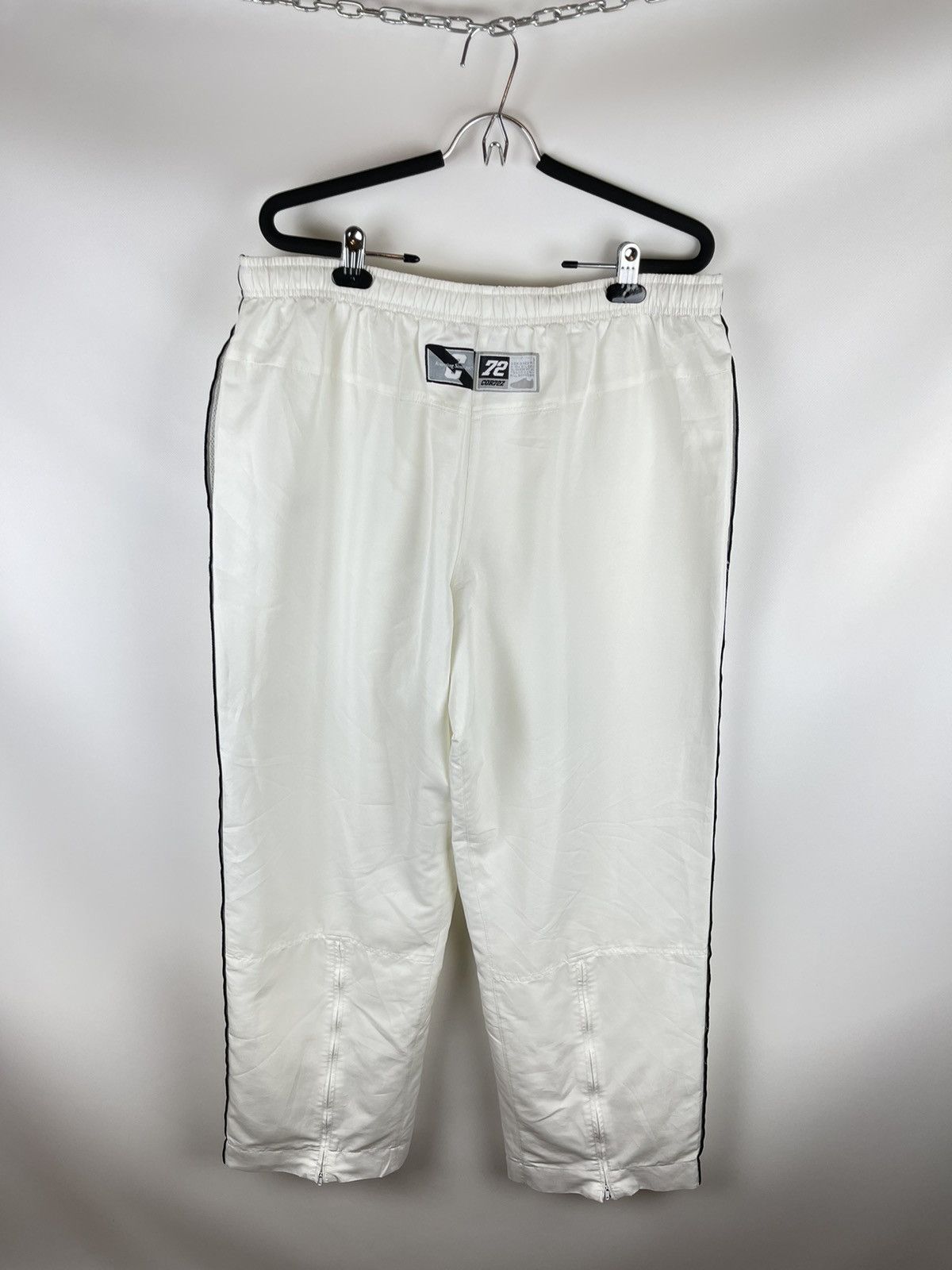 Nike Nike vintage y2k white Cortez 72 cor7e2 track pants Size US 36 / EU 52 - 2 Thumbnail