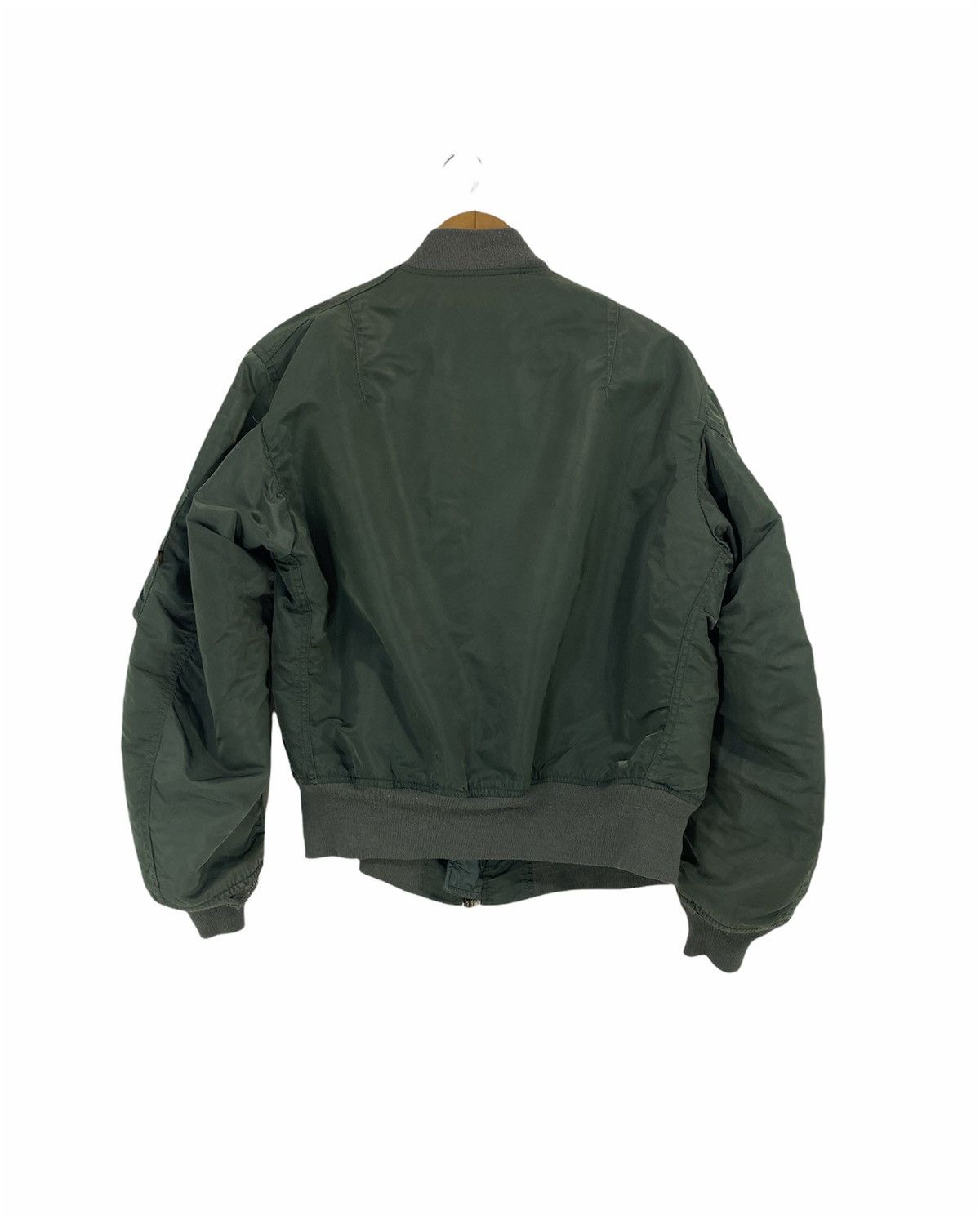 Alpha Industries × Vintage Vintage Alpha Industries Ma-1 Bomber Jacket Military Design Size US M / EU 48-50 / 2 - 2 Thumbnail