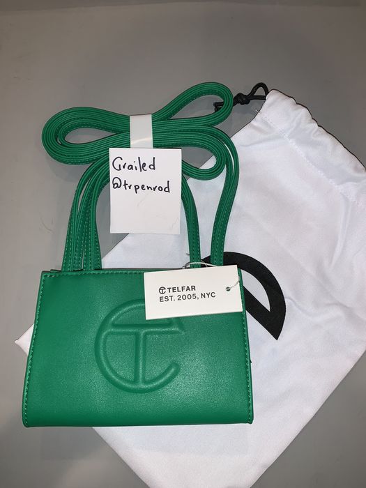 Telfar Shopping Bag Small Greenscreen
