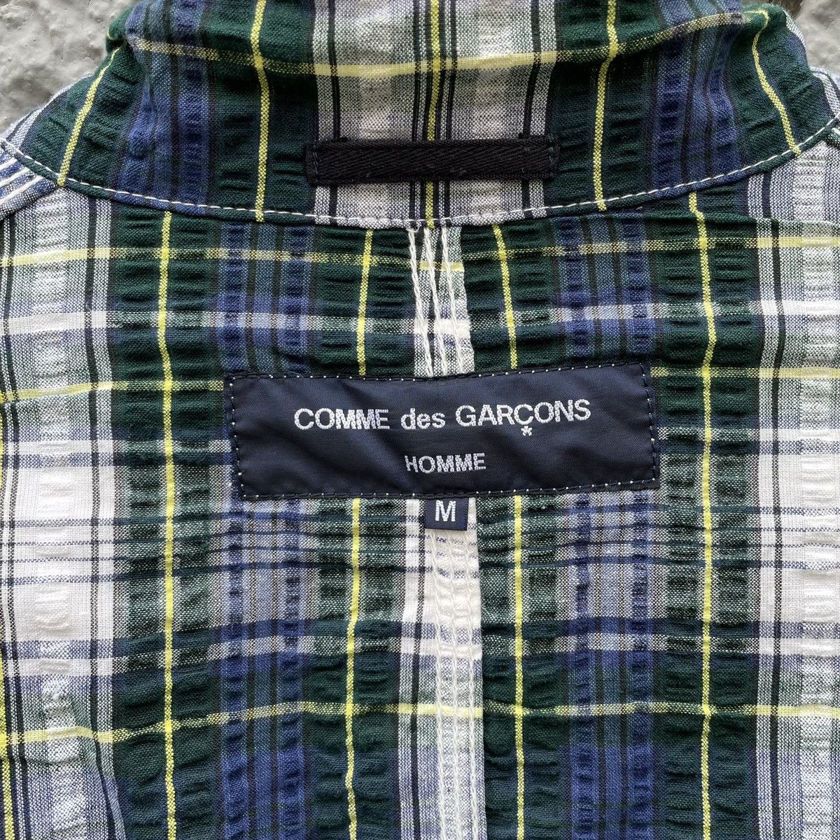 Comme des Garcons CDG Homme Junya Watanabe Blazer Jacket Tartan Size US M / EU 48-50 / 2 - 13 Thumbnail