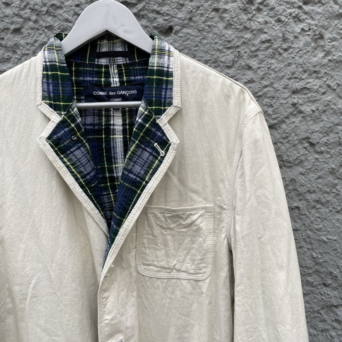 Comme des Garcons CDG Homme Junya Watanabe Blazer Jacket Tartan Size US M / EU 48-50 / 2 - 9 Thumbnail