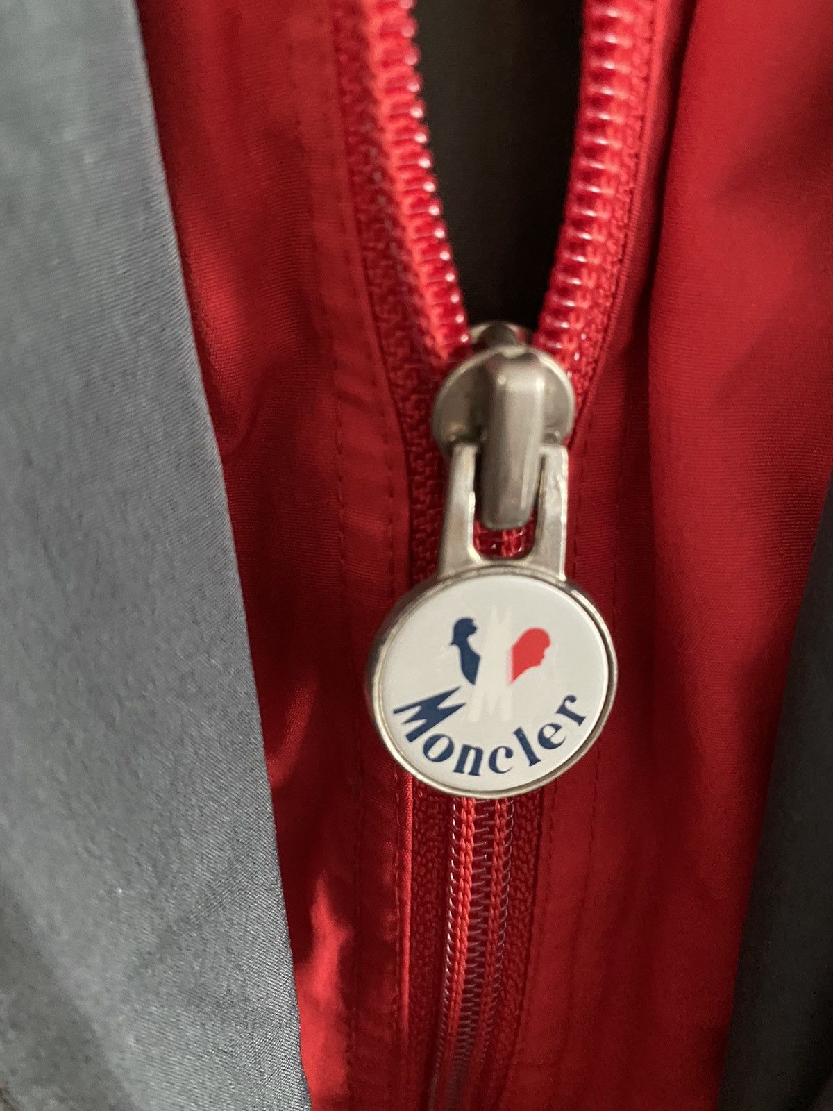 Moncler Moncler Red Down Jacket Size US L / EU 52-54 / 3 - 8 Thumbnail