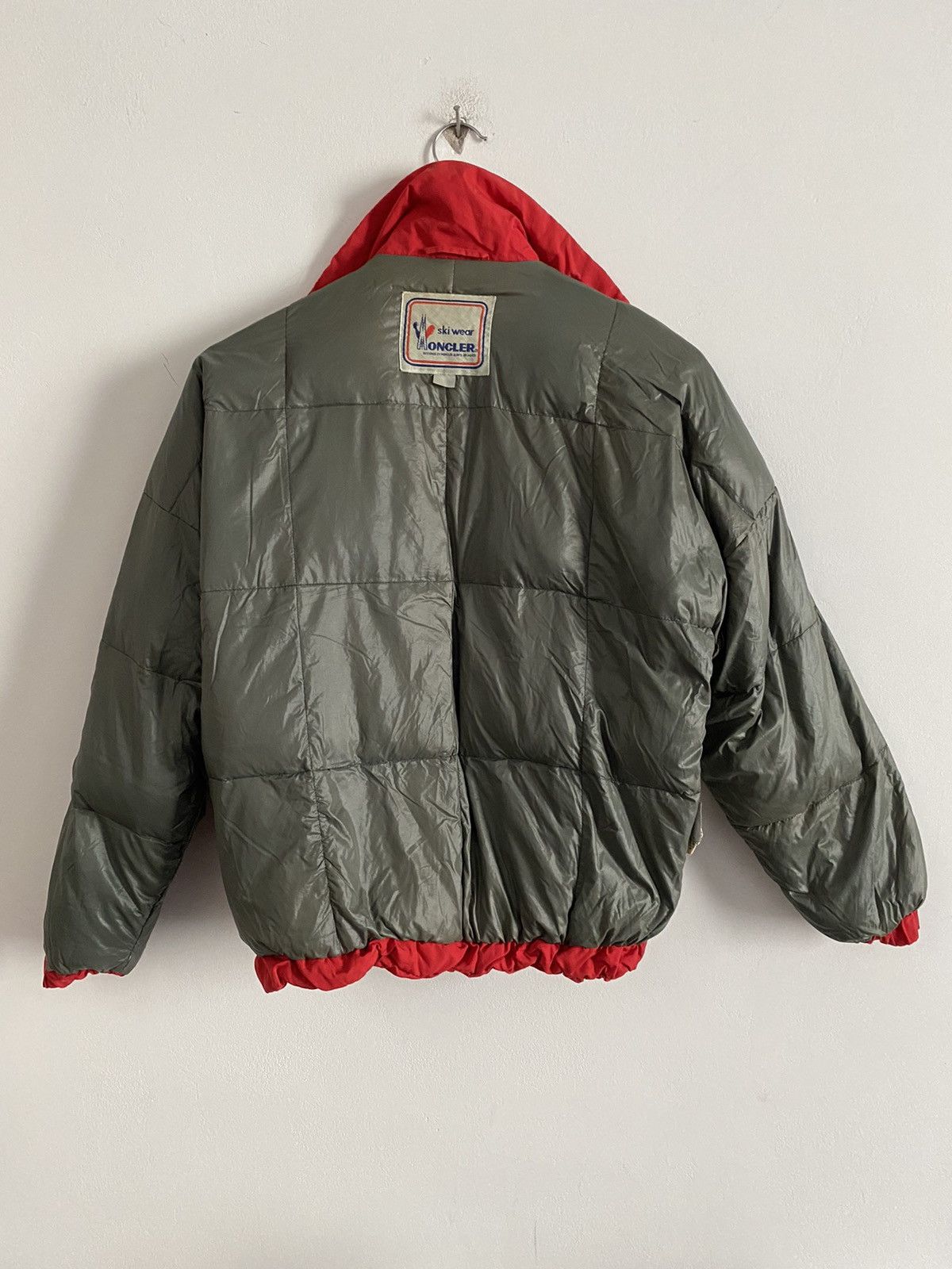 Moncler Moncler Red Down Jacket Size US L / EU 52-54 / 3 - 13 Thumbnail