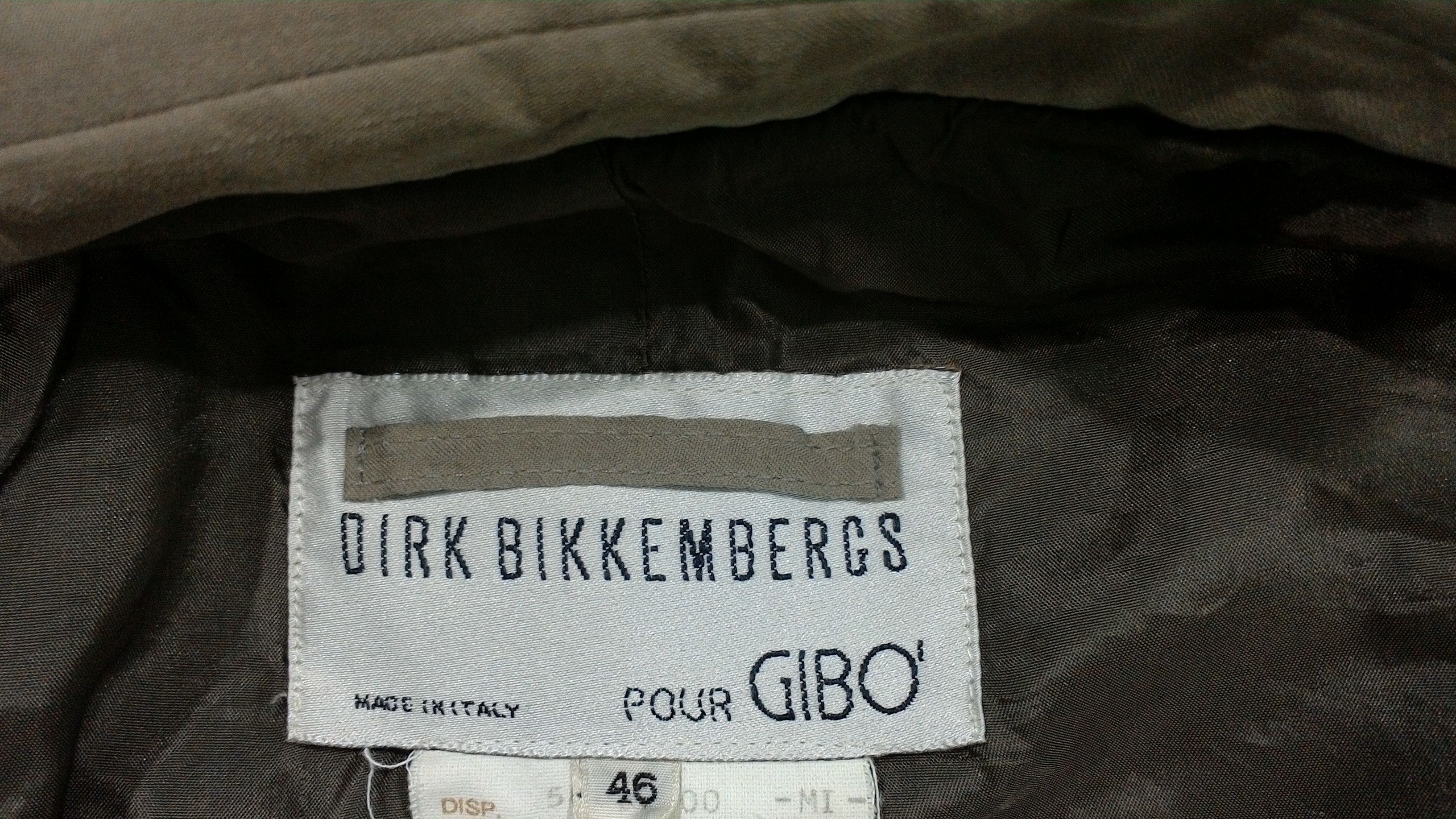Dirk Bikkembergs DIRK BIKKEMBERGS Men Blazer Jacket Size US S / EU 44-46 / 1 - 7 Thumbnail