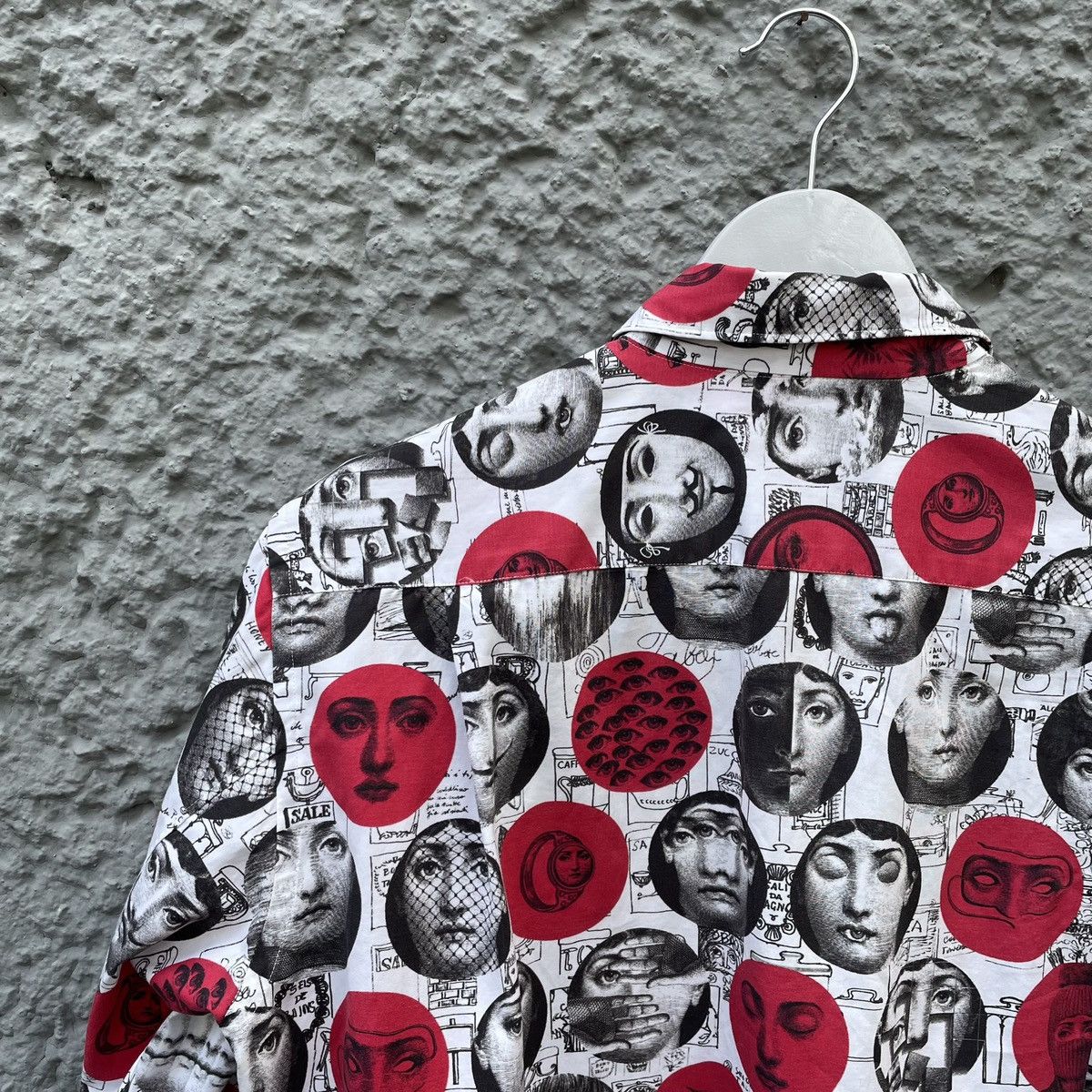 Comme des Garcons Homme Plus CDG Homme Plus x Fornasetti Shirt Button-Up Runway S/S17 Size US S / EU 44-46 / 1 - 5 Thumbnail