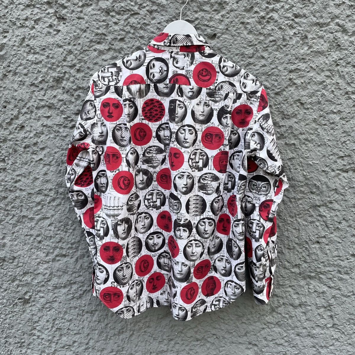 Comme des Garcons Homme Plus CDG Homme Plus x Fornasetti Shirt Button-Up Runway S/S17 Size US S / EU 44-46 / 1 - 2 Thumbnail