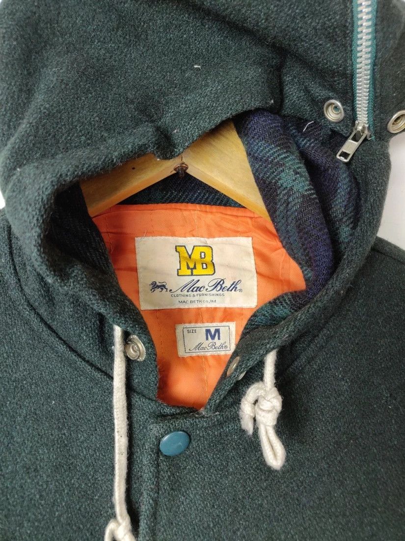 Macbeth Vintage Macbeth Varsity Hoodies Wool Outerwear Jacket Size US M / EU 48-50 / 2 - 7 Thumbnail