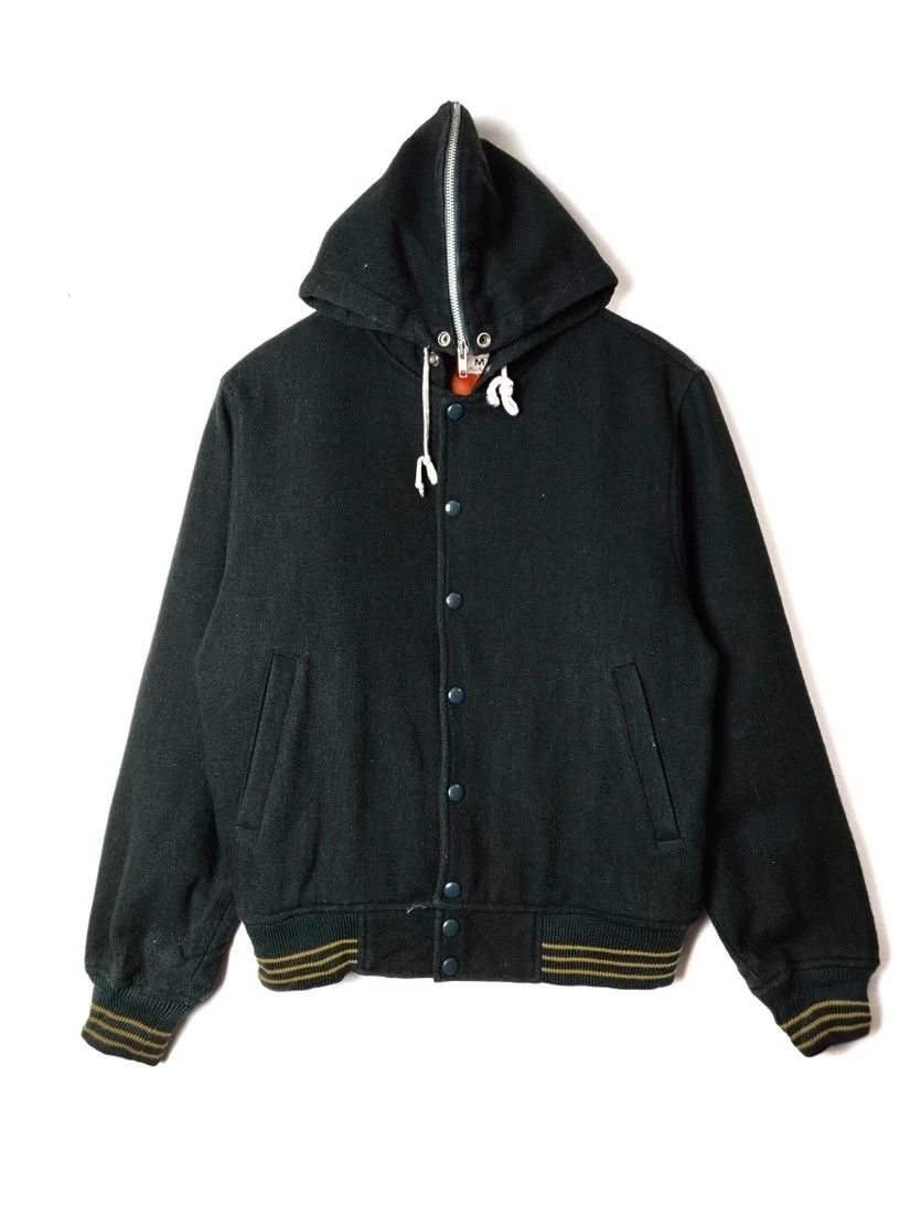 Macbeth Vintage Macbeth Varsity Hoodies Wool Outerwear Jacket Size US M / EU 48-50 / 2 - 2 Thumbnail
