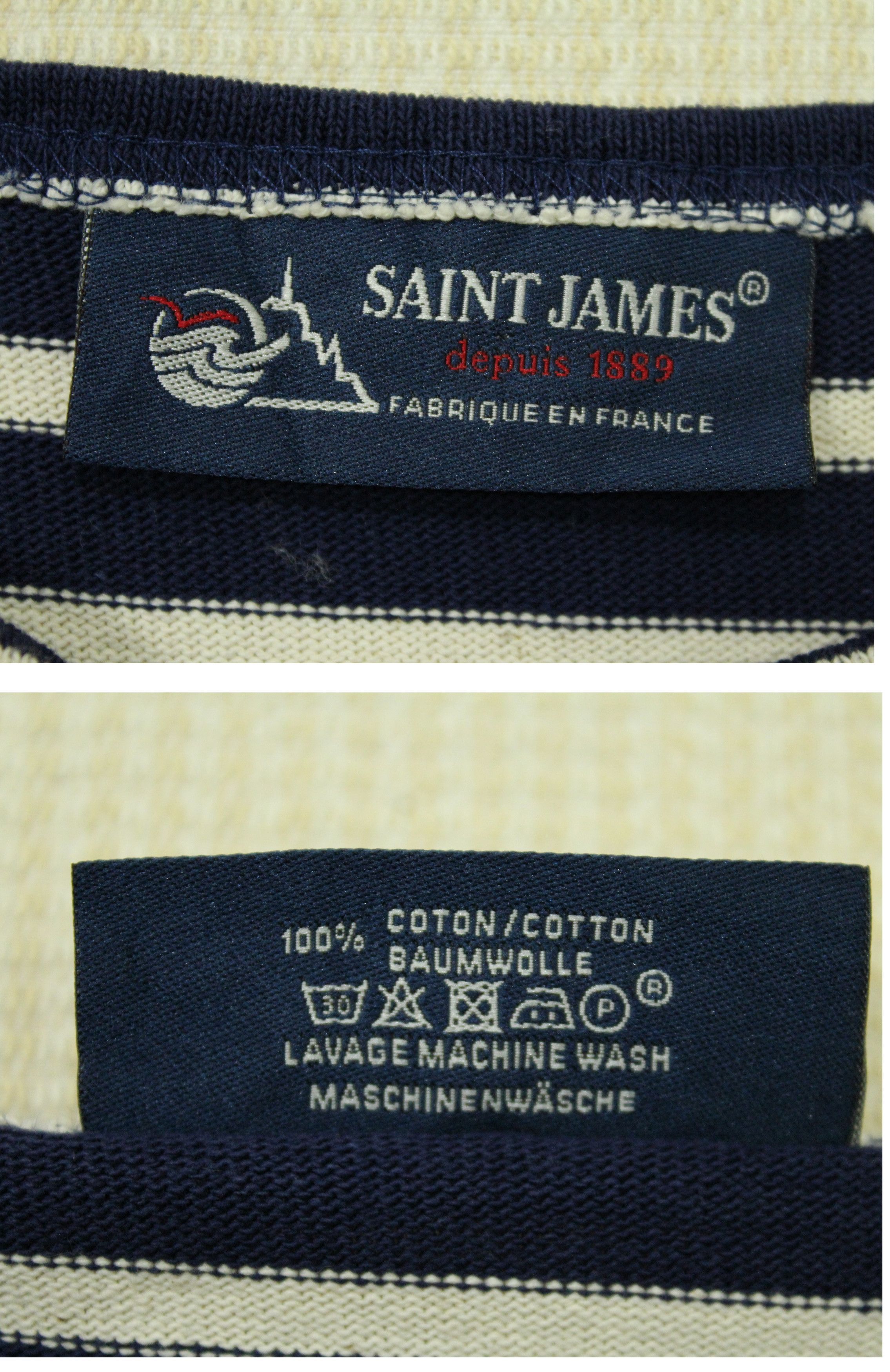 Saint James Saint James T Shirt Stripe Asap Rocky Nirvana Grunge Size US S / EU 44-46 / 1 - 6 Thumbnail