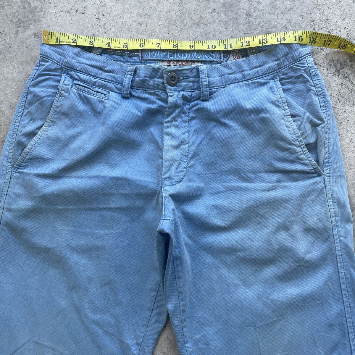 Original Paperbacks Vintage PaperBucks Faded Trousers Casual Pants W31x31 Size US 31 - 7 Thumbnail