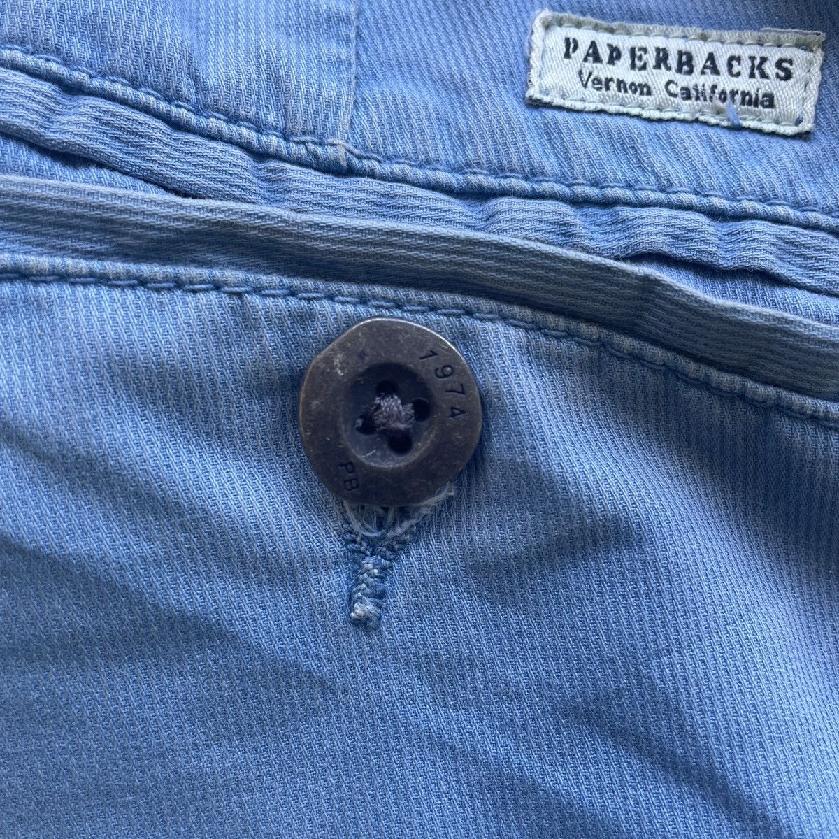 Original Paperbacks Vintage PaperBucks Faded Trousers Casual Pants W31x31 Size US 31 - 10 Thumbnail