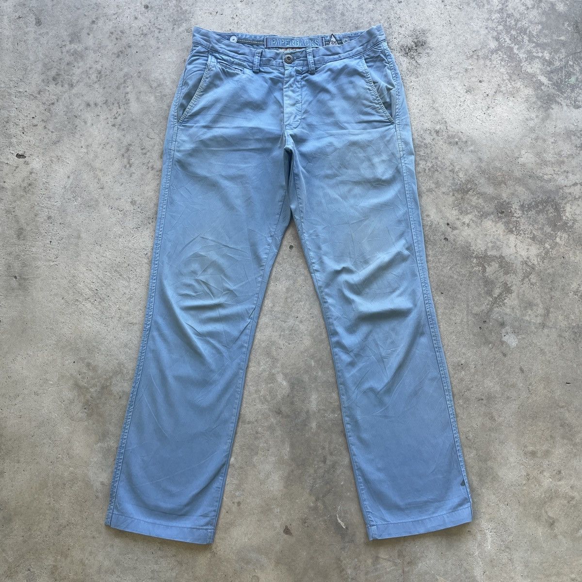 Original Paperbacks Vintage PaperBucks Faded Trousers Casual Pants W31x31 Size US 31 - 1 Thumbnail