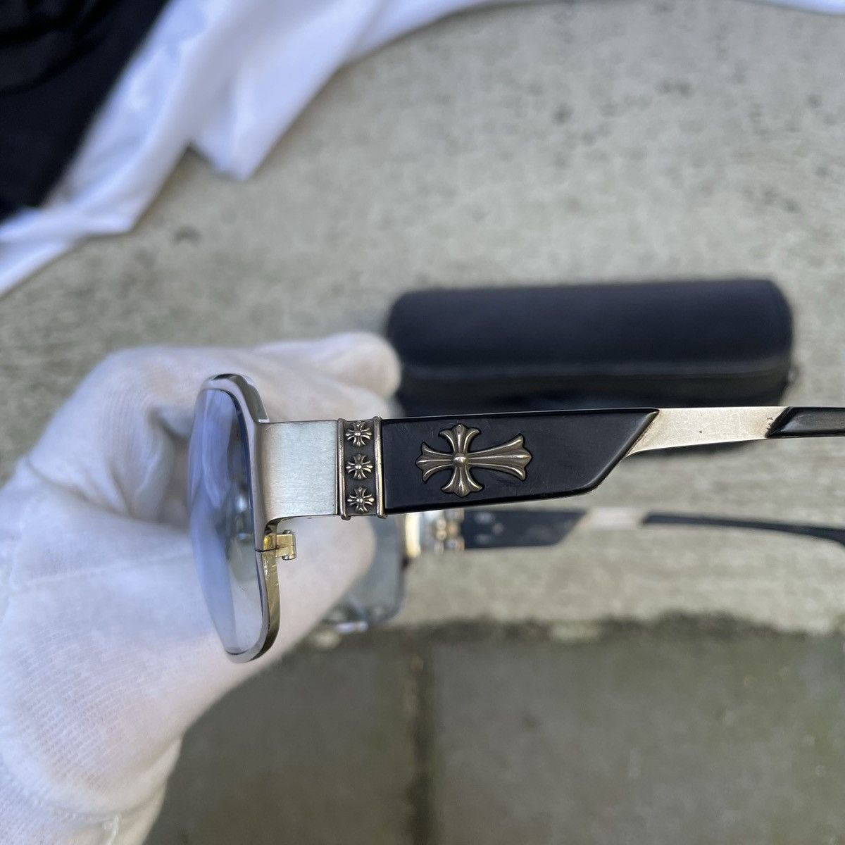 Chrome Hearts Chrome Hearts Grey Sunglasses Mount Bs Size ONE SIZE - 4 Thumbnail