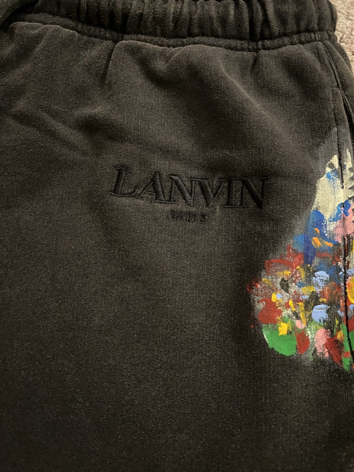 Lanvin x Gallery Dept Paint Splatter Sweatpants