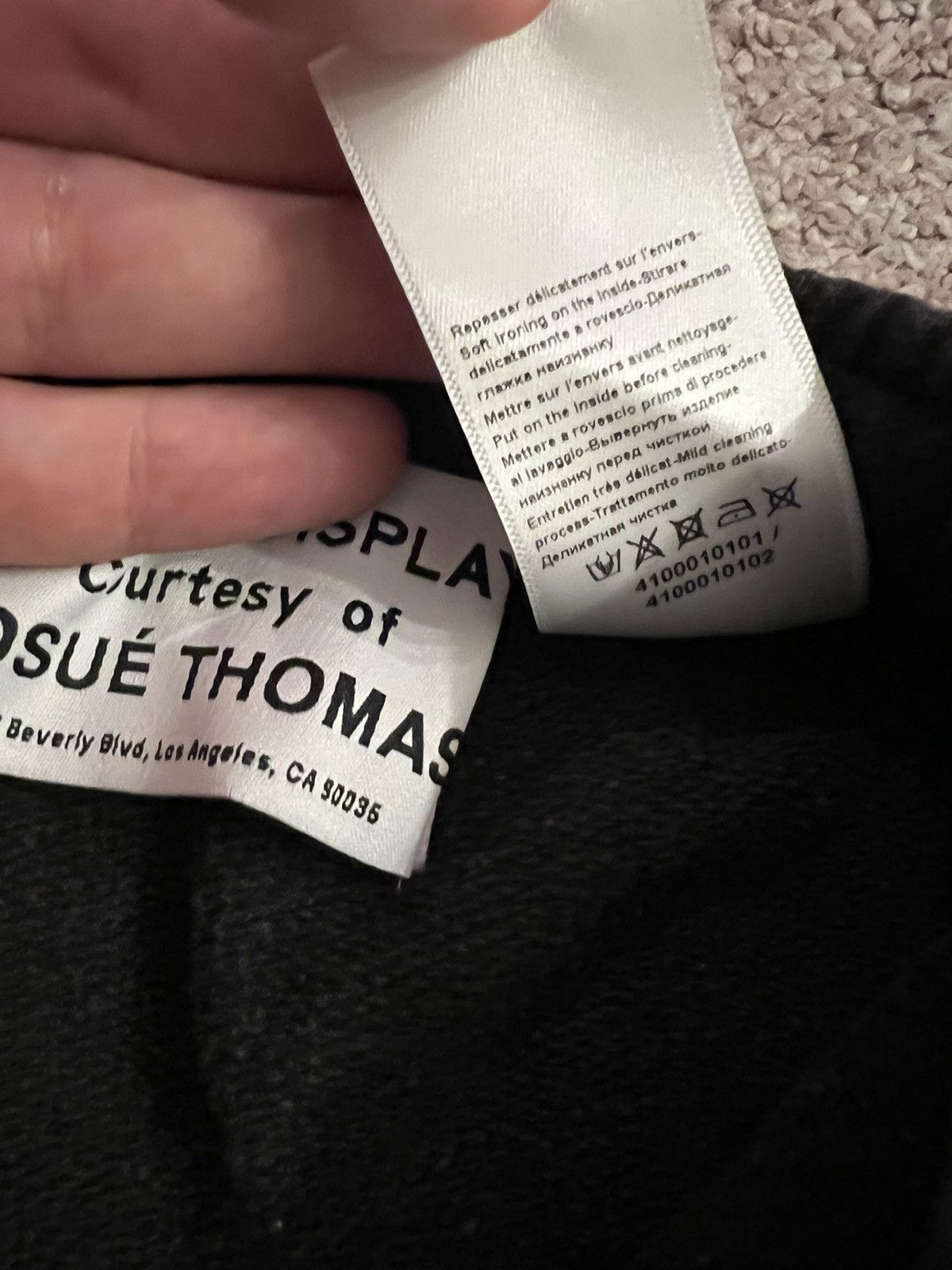 Lanvin x Gallery Dept Paint Splatter Sweatpants