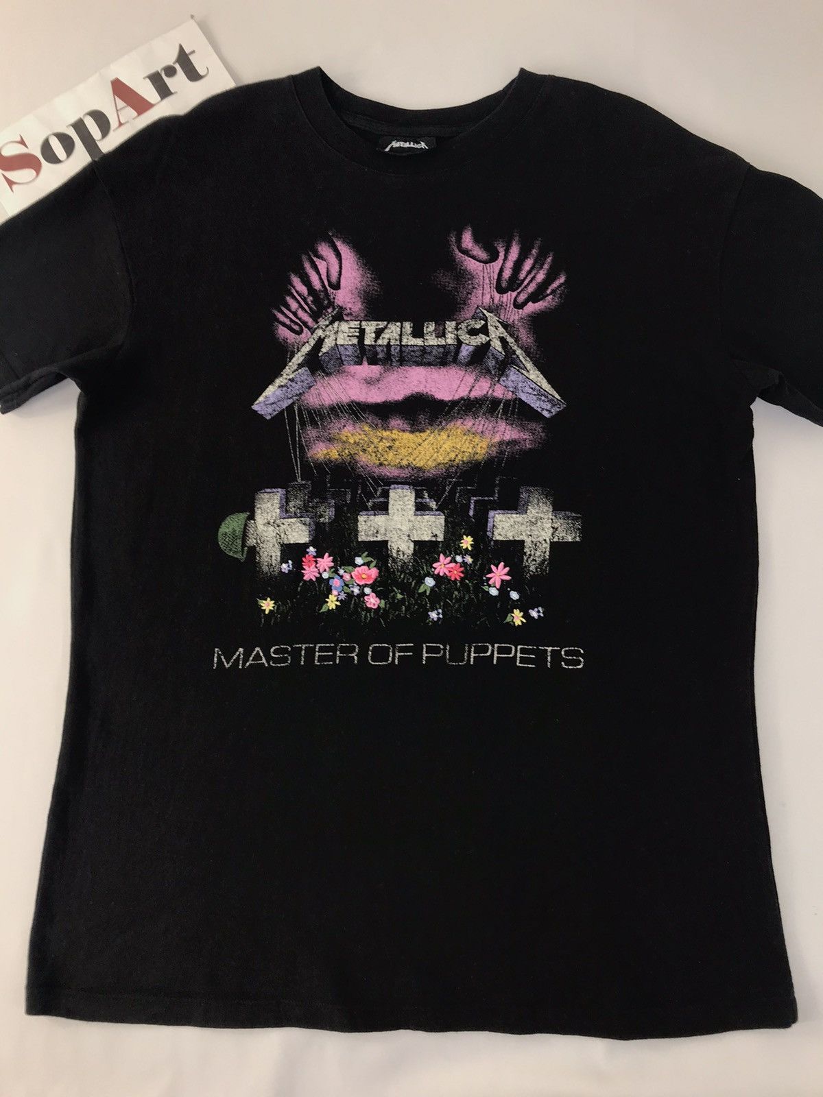 Band Tees × Metallica Band Tees Metallica Master Of Puppets Rock Metal Tee Size US L / EU 52-54 / 3 - 3 Thumbnail