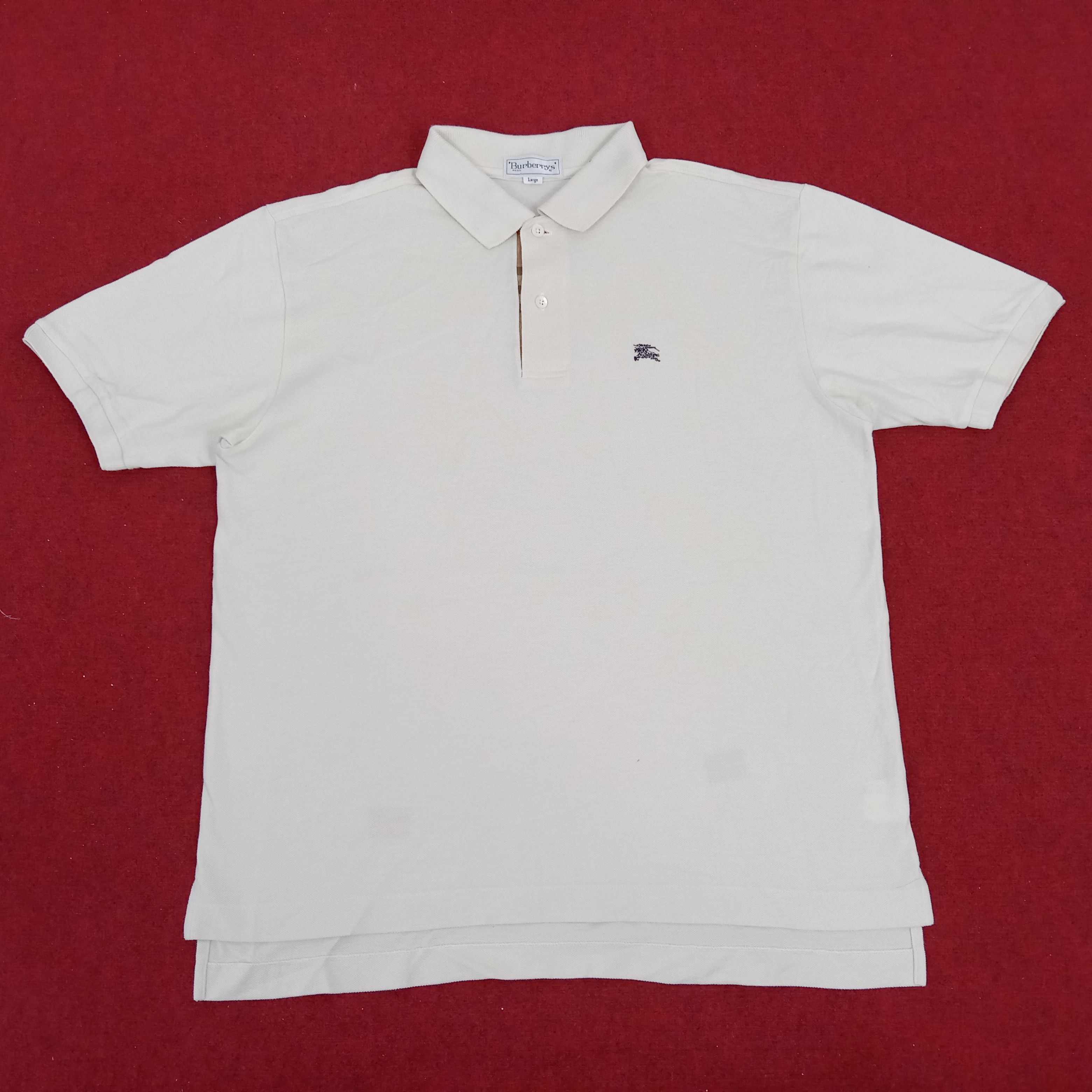 Burberry Collar Small Logo Design Casual Formal Polos dp1