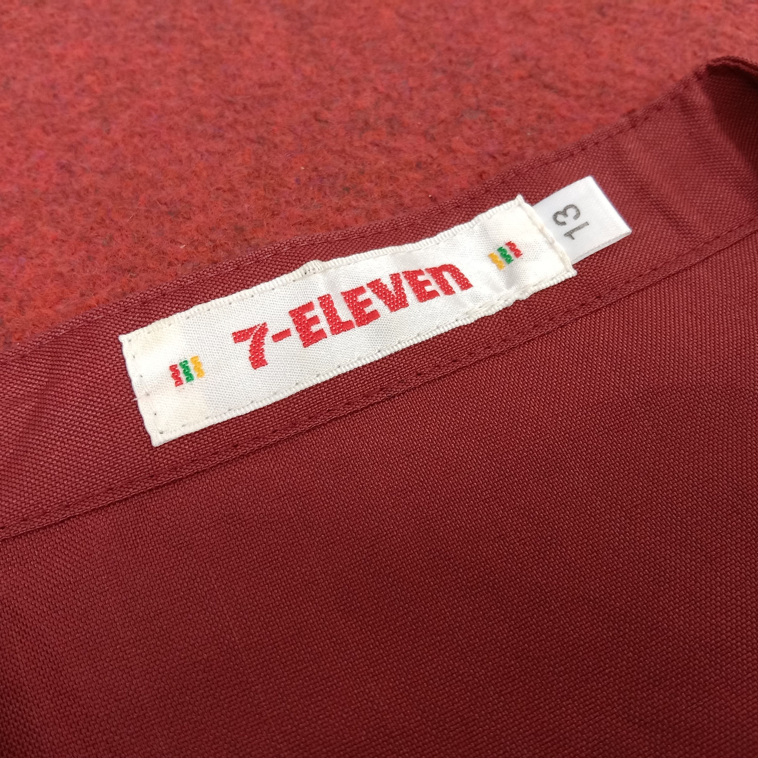 Japanese Brand × Vintage 7 Eleven Big Logo Japanese Workers Uniform Shirt Jacket Size US M / EU 48-50 / 2 - 6 Thumbnail