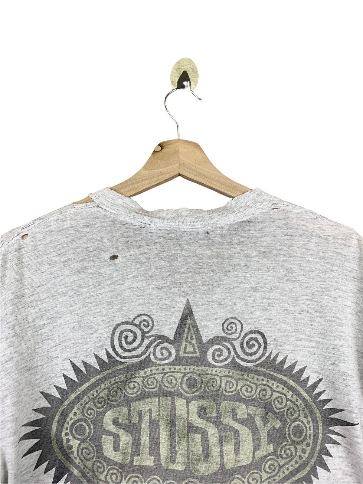 Stussy 🔥VINTAGE STUSSY MADE USA BIG LOGO T-SHIRT Size US L / EU 52-54 / 3 - 9 Thumbnail