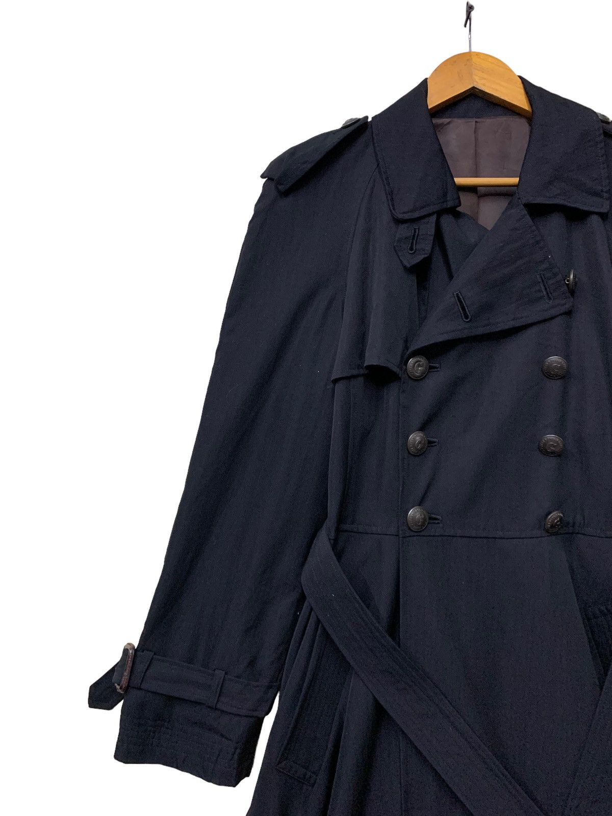 Jean Paul Gaultier 🔥JEAN PAUL GAULTIER WOOL TRENCH COAT Size M / US 6-8 / IT 42-44 - 6 Thumbnail