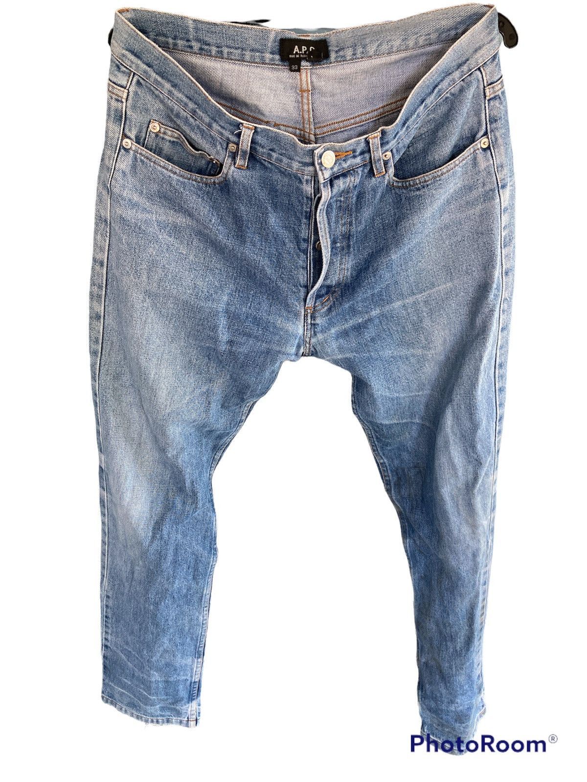 image of A P C Jeans in Blue, Men's (Size 33)