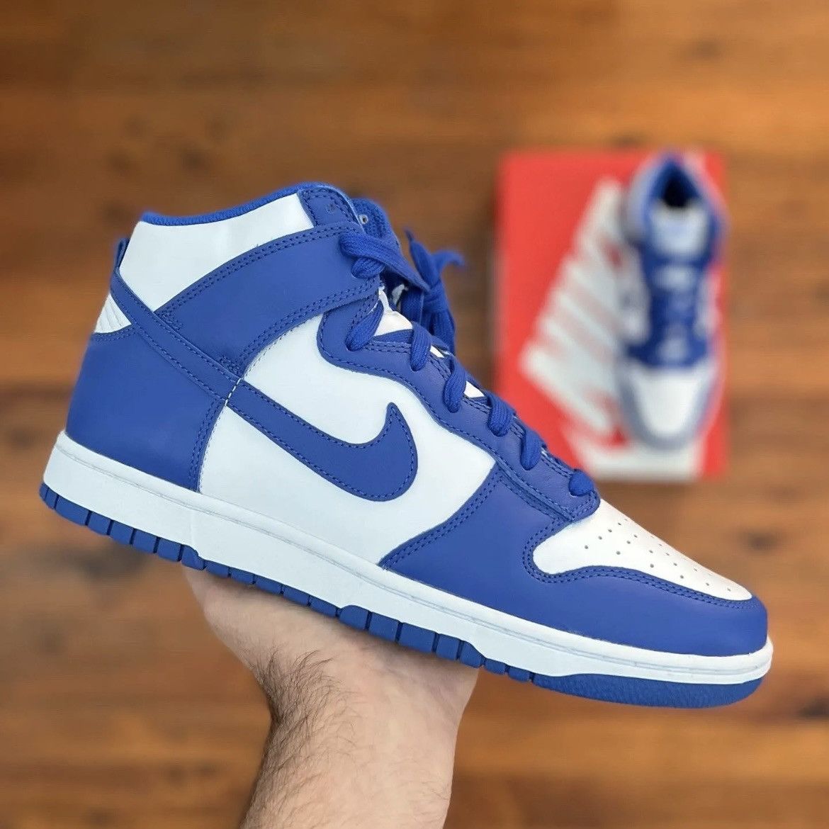 Nike Nike Dunk High 'Game Royal' US Size 11 (NEW) Size US 11 / EU 44 - 1 Thumbnail