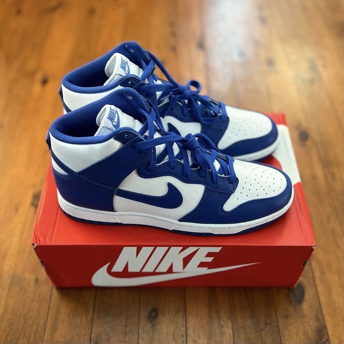 Nike Nike Dunk High 'Game Royal' US Size 11 (NEW) Size US 11 / EU 44 - 2 Thumbnail