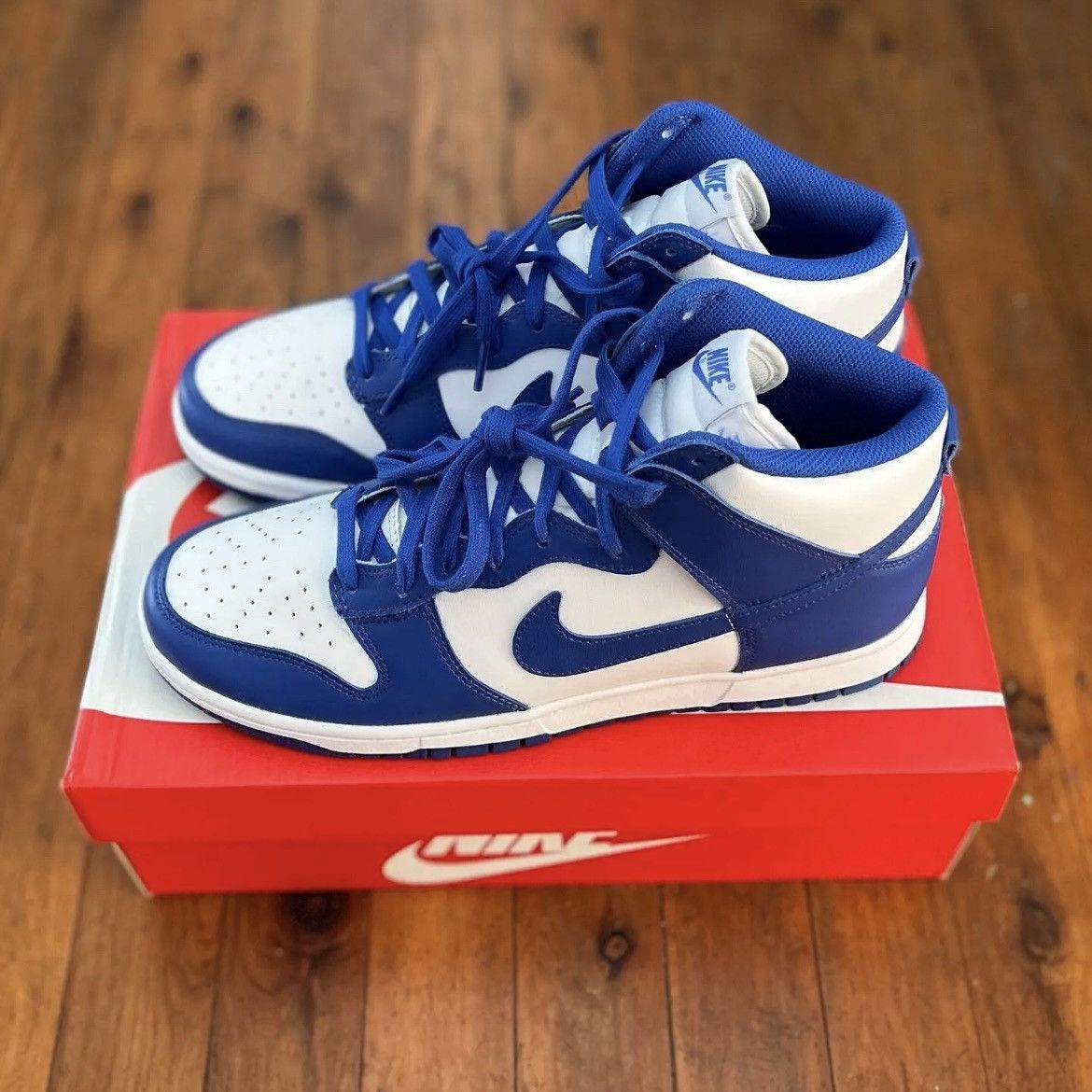 Nike Nike Dunk High 'Game Royal' US Size 11 (NEW) Size US 11 / EU 44 - 4 Thumbnail