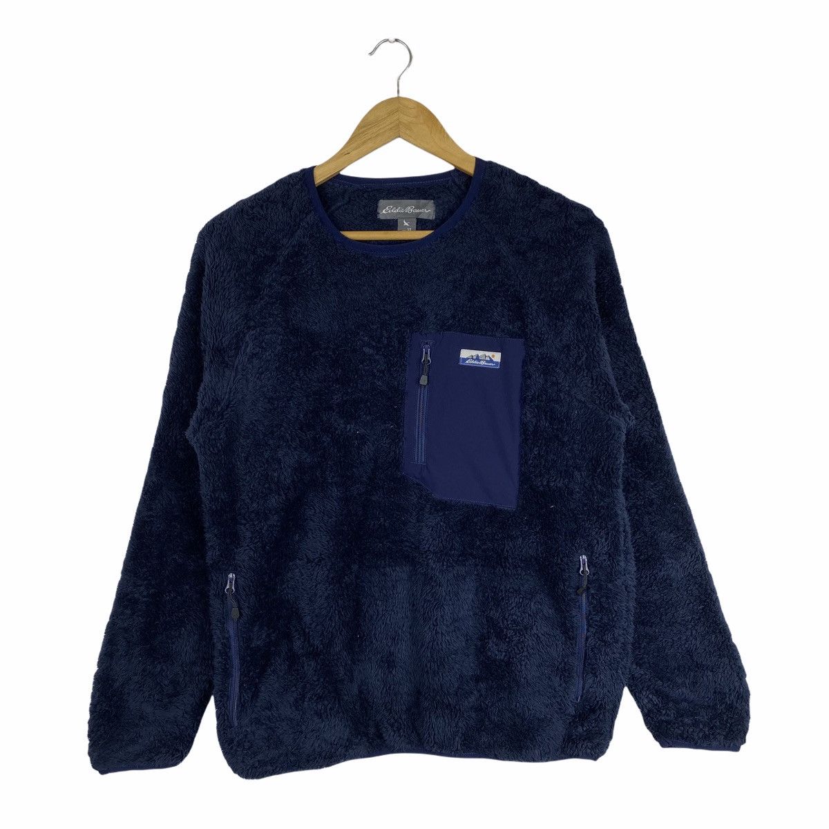 EDDIE BAUER Classic Retro-X Fleece Sweatshirt Pullover