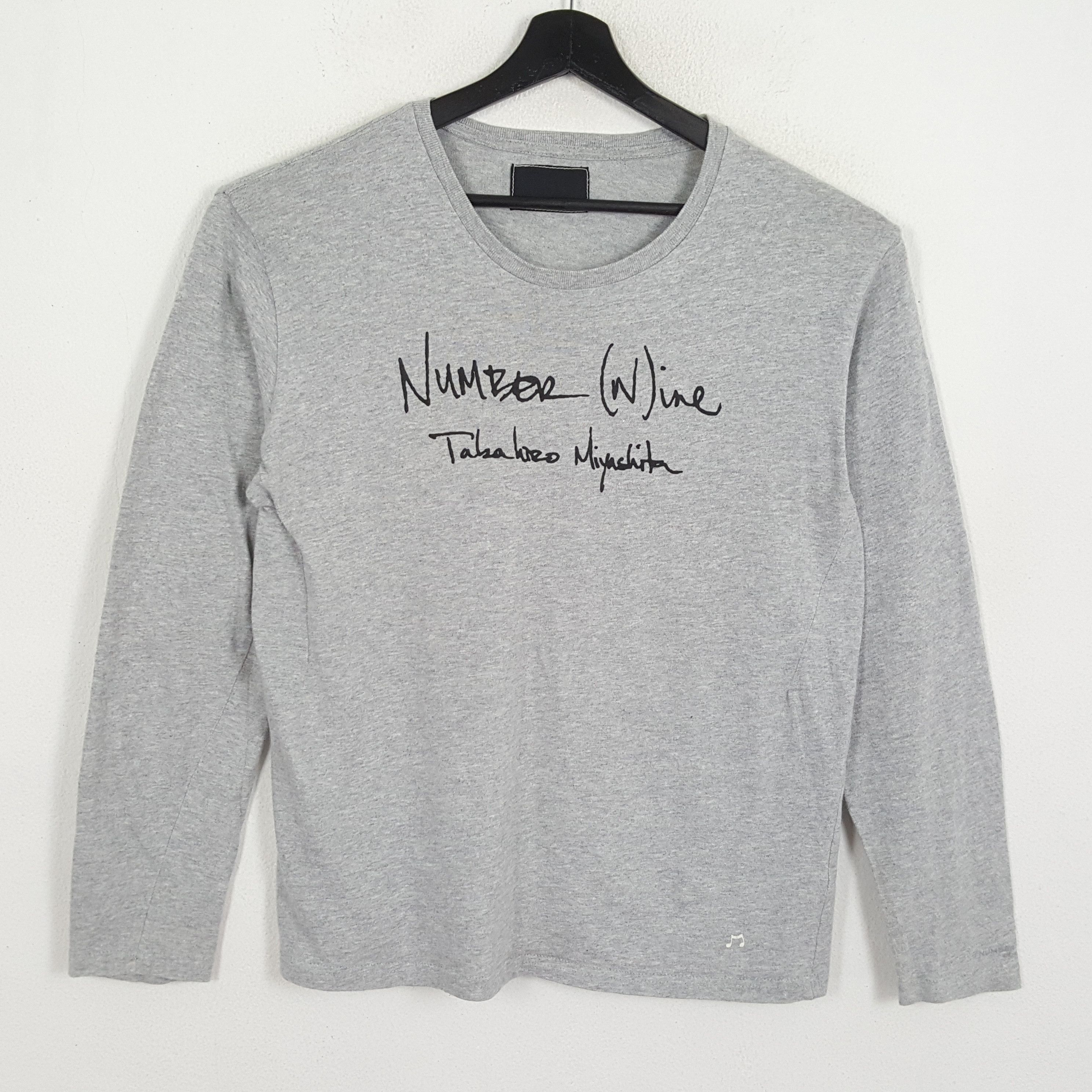 NUMBER NINE Japanese Brand Streetwear Style Custom Tshirt