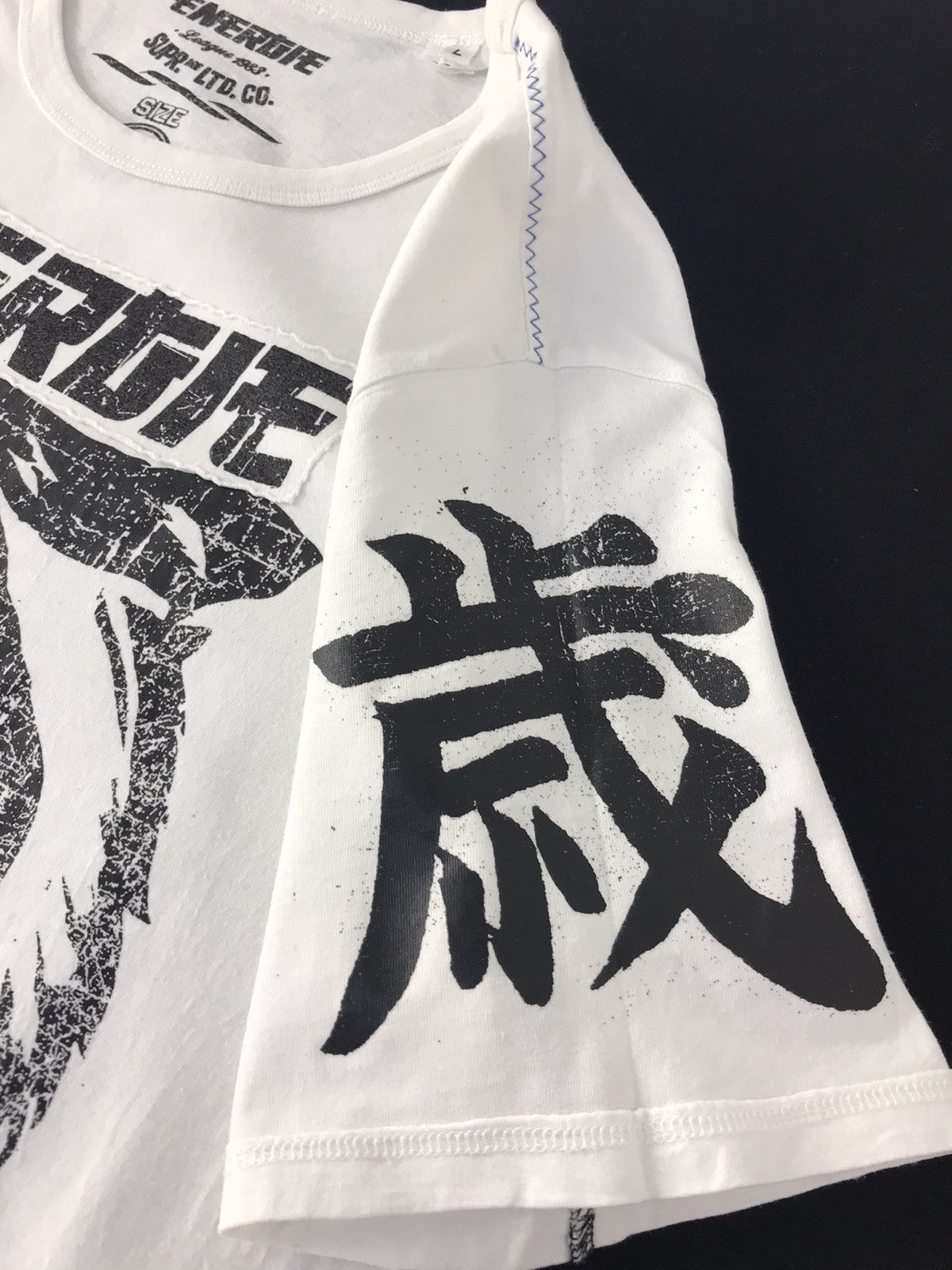 Energie × Vintage Vintage Energie Big Logo Tiger Tee Design Size US M / EU 48-50 / 2 - 6 Thumbnail