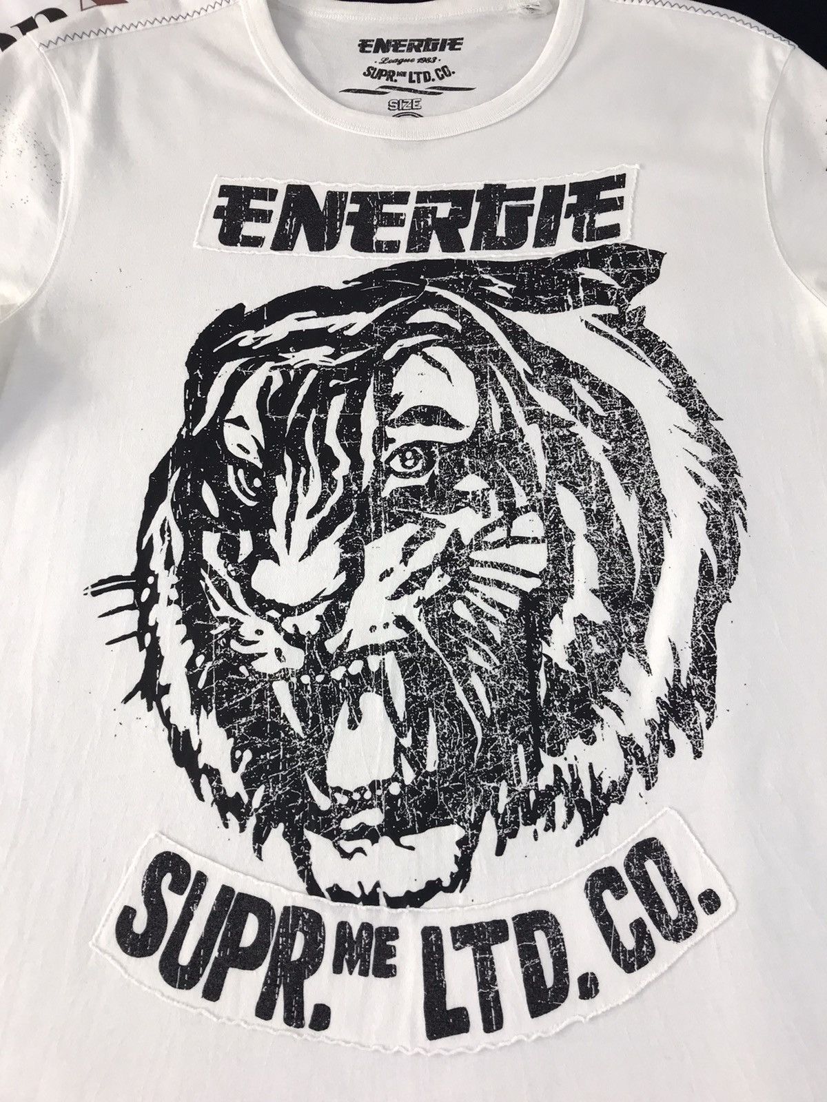 Energie × Vintage Vintage Energie Big Logo Tiger Tee Design Size US M / EU 48-50 / 2 - 4 Thumbnail