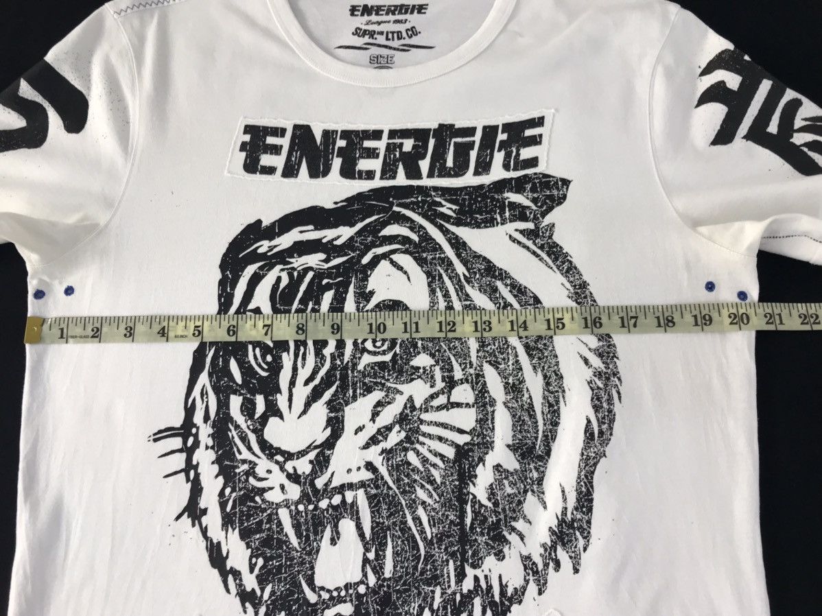 Energie × Vintage Vintage Energie Big Logo Tiger Tee Design Size US M / EU 48-50 / 2 - 15 Thumbnail