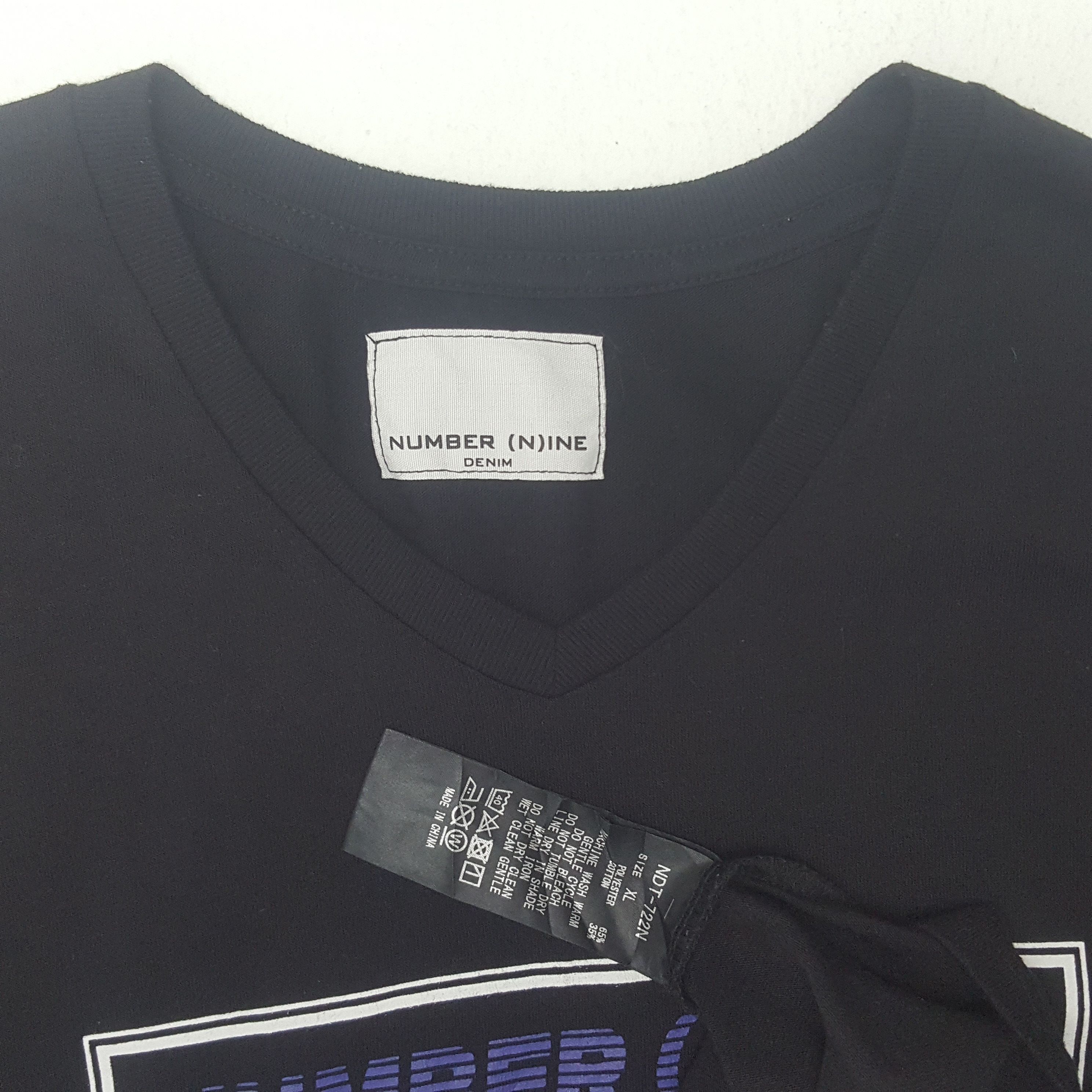 Number (N)ine × Vintage Vintage Number Nine Box Tshirt Size US M / EU 48-50 / 2 - 4 Thumbnail