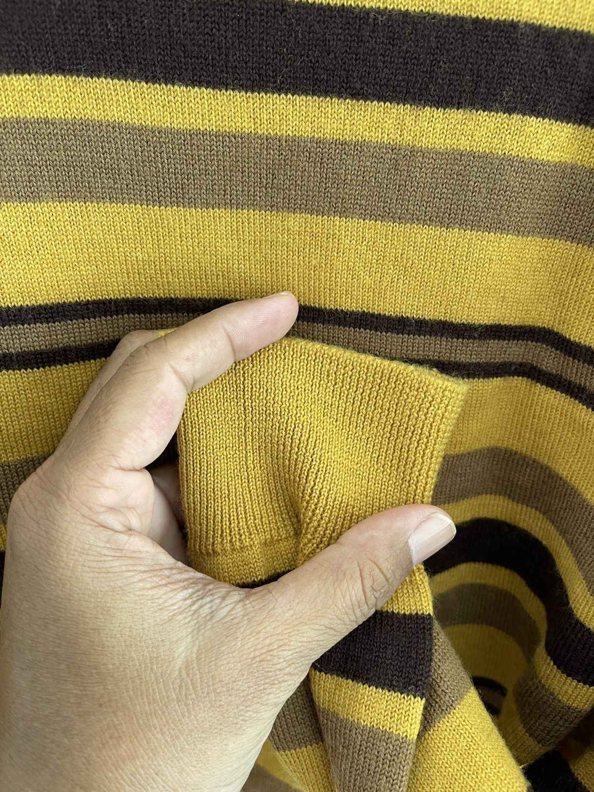 Needles SONIC LAB STRIPES WOOL KNITWEAR Size XS / US 0-2 / IT 36-38 - 7 Thumbnail
